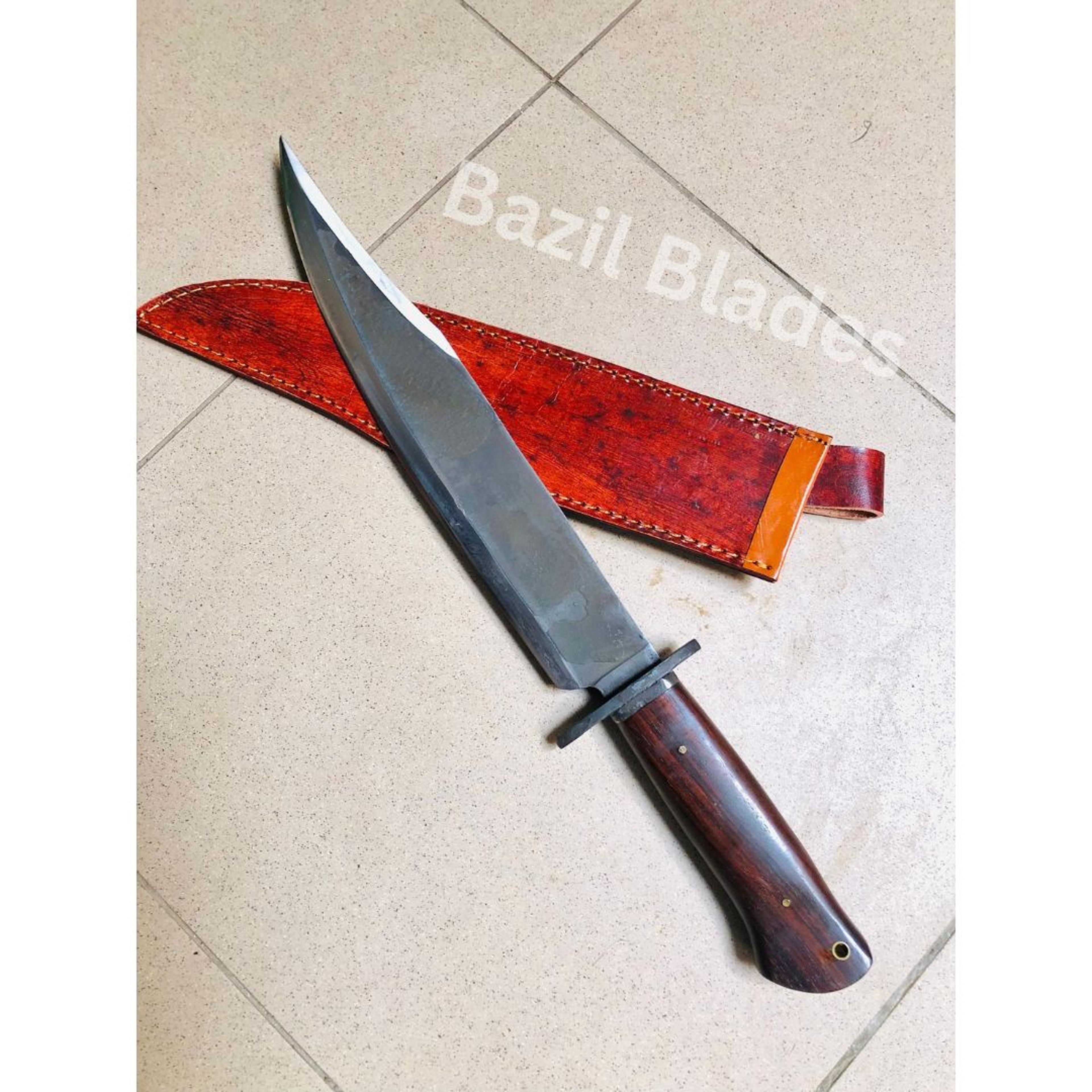 1095 carbon steel custom knife for outdoor and hunting camping survival knife