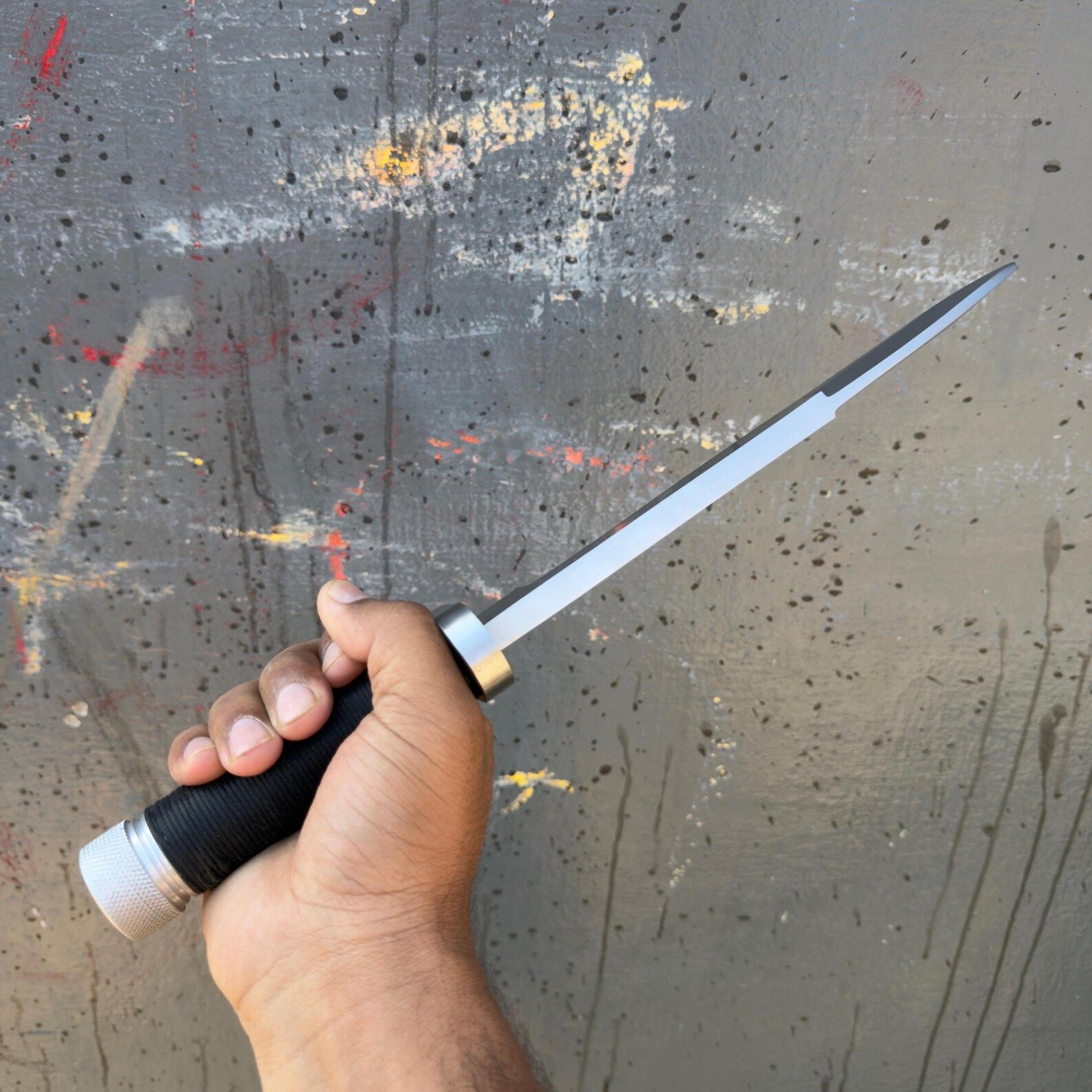 Handmade Full Tang Stainless Steel Utility Knife For Outdoor Camping And Collecting 6