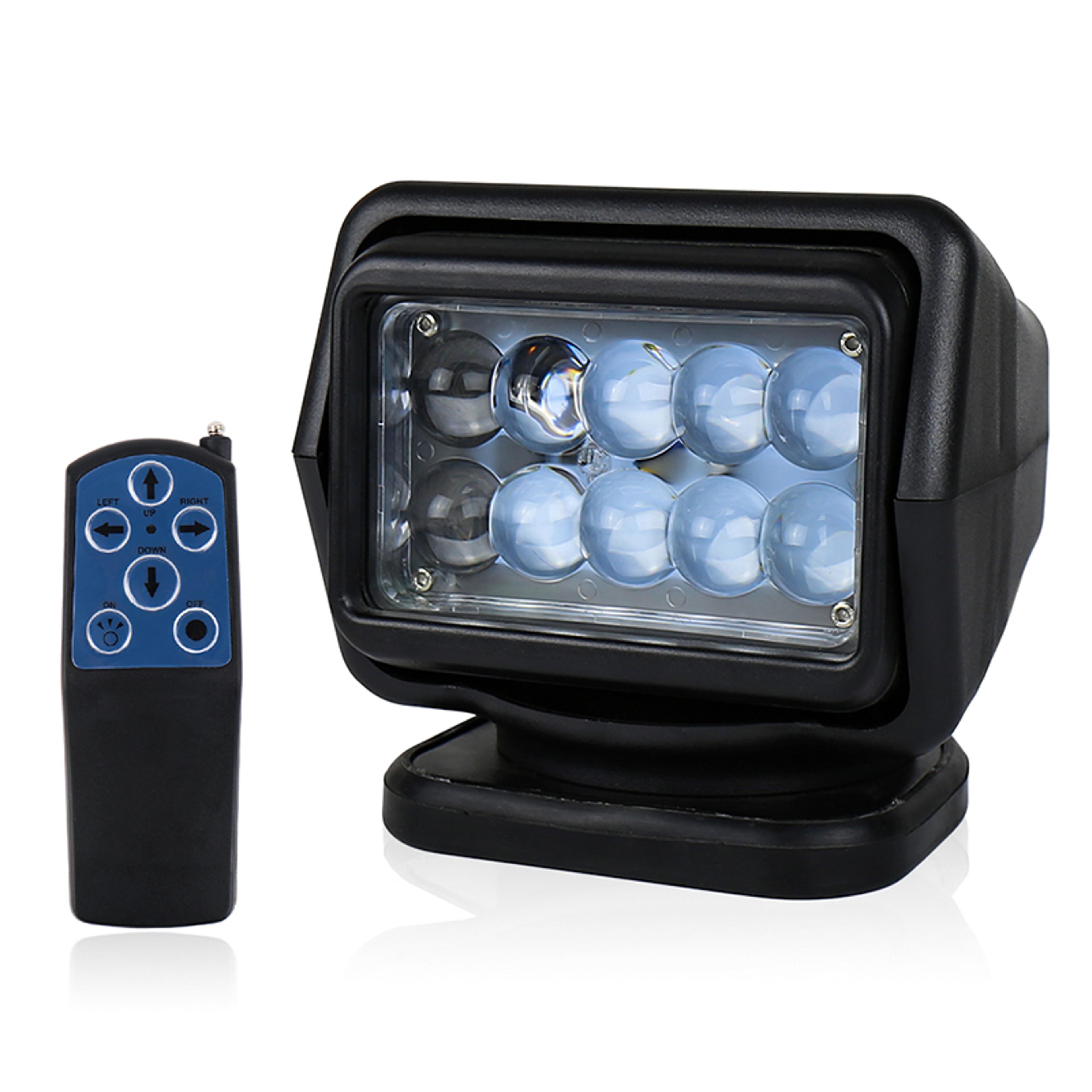 wireless spotlight, led searchlight for off-road, boat, yacht, truck, tractor