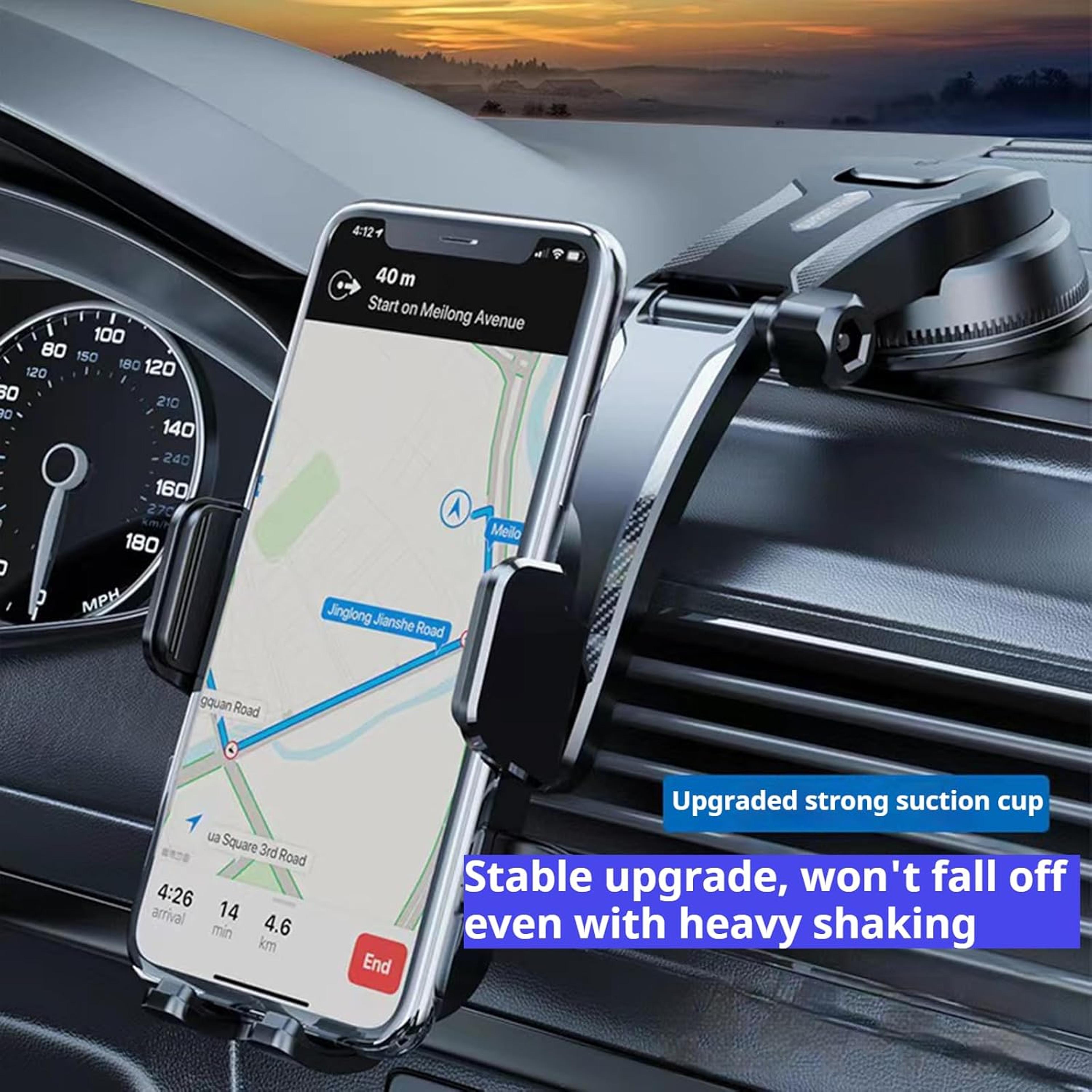 Phone Holder With Telescopic Arm  Strong Suction Car Phone Mount 1