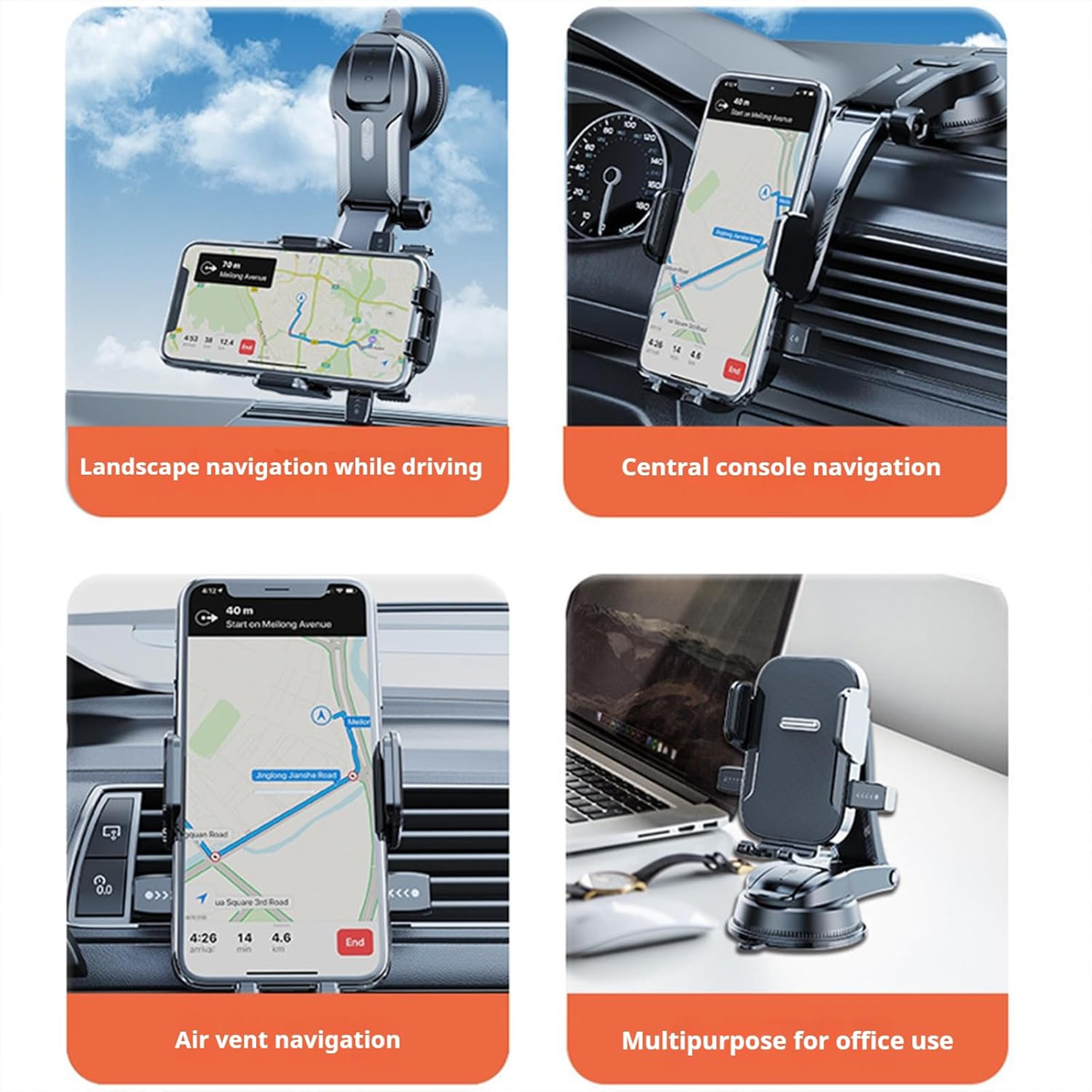 Phone Holder With Telescopic Arm  Strong Suction Car Phone Mount 3