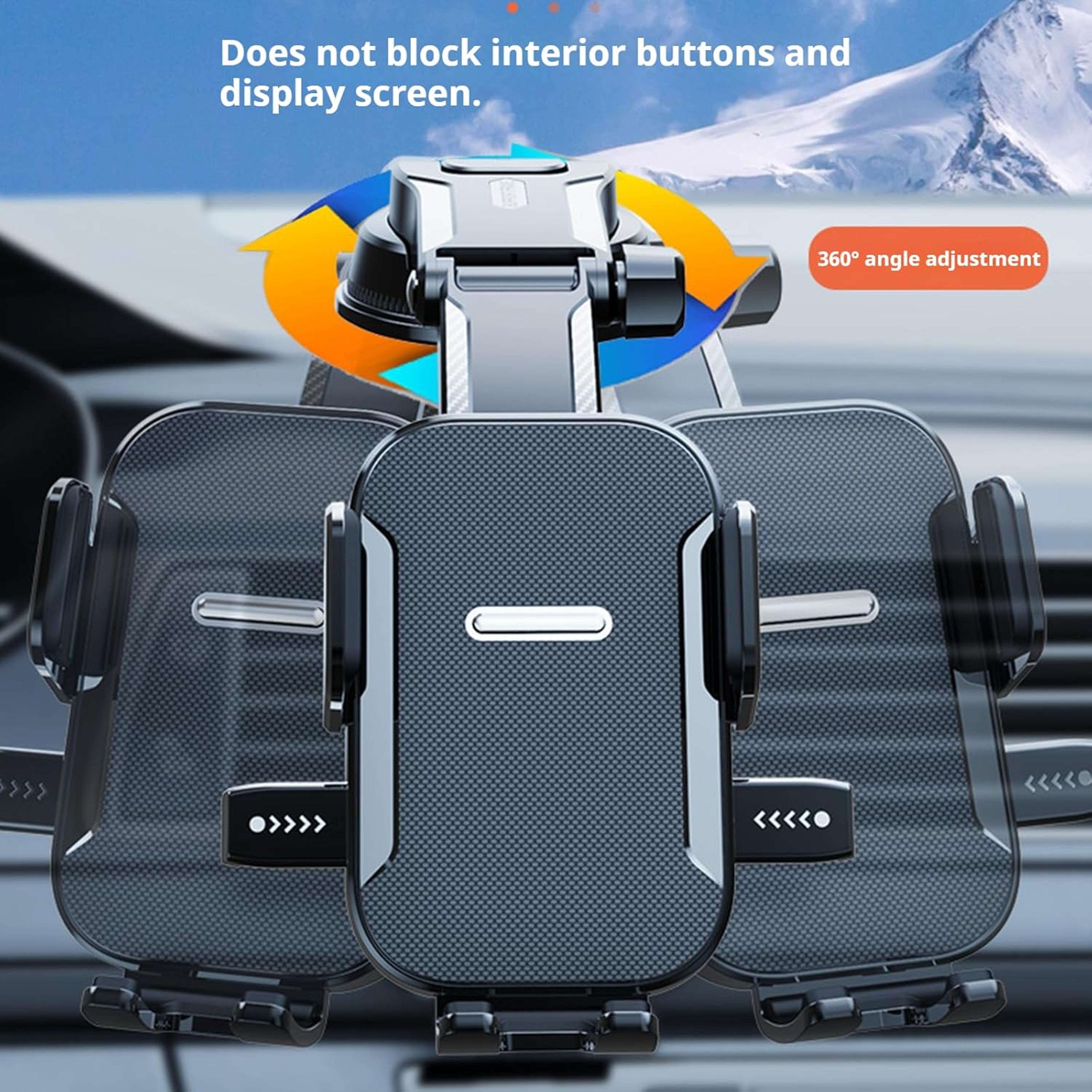 Phone Holder With Telescopic Arm  Strong Suction Car Phone Mount 4