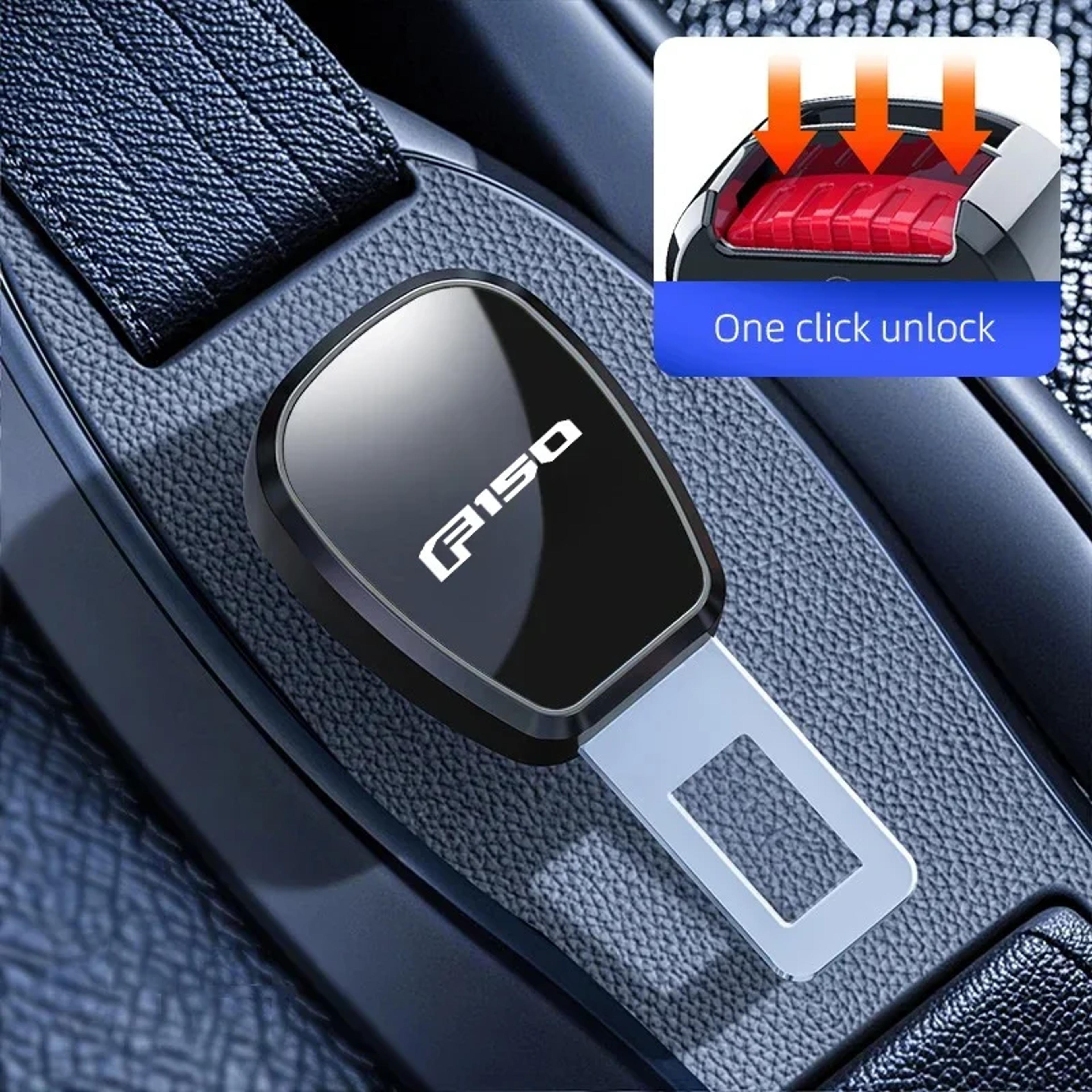 Ford Seat Belt Buckle Extension Plug Auto Safety Accessory Interior Upgrade 6