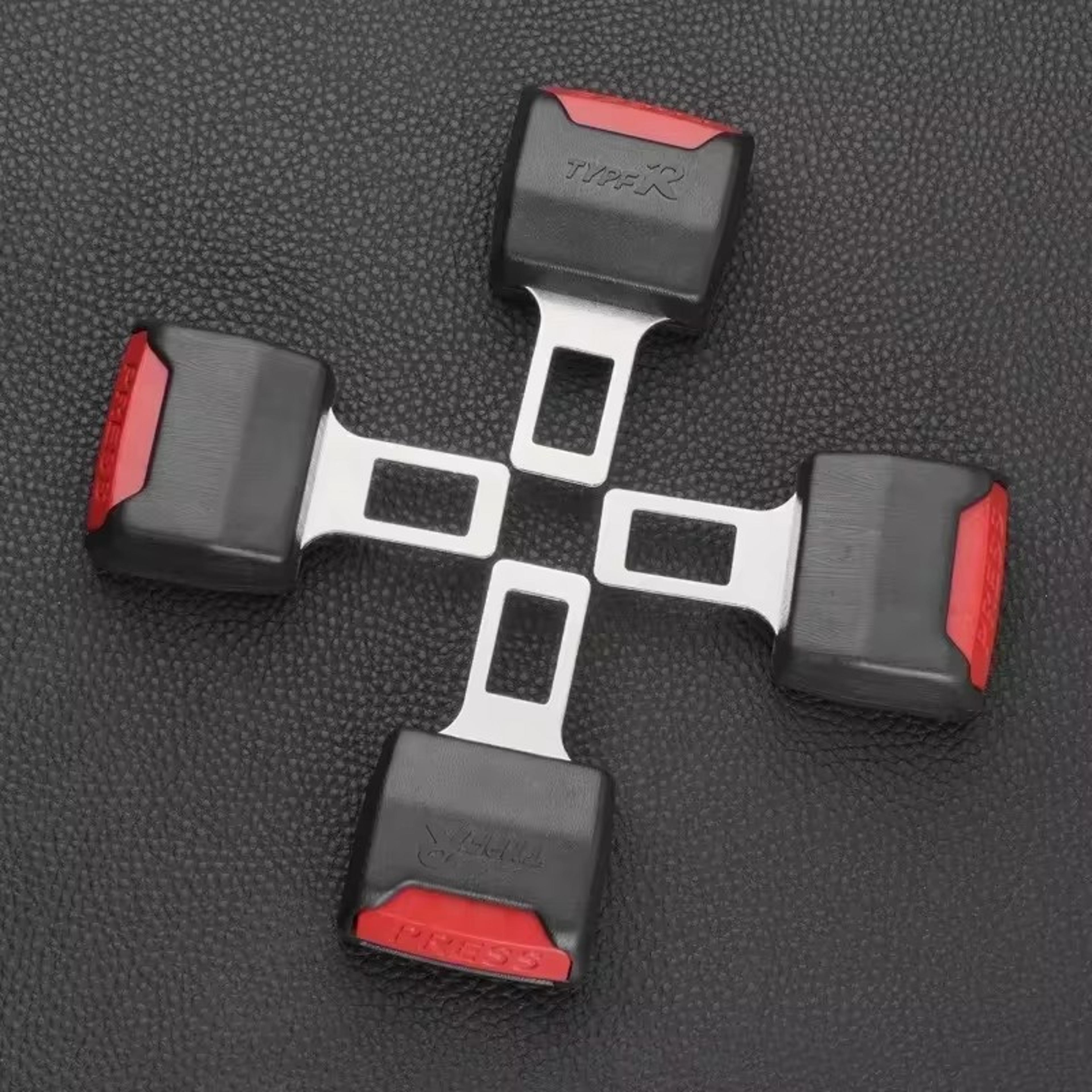 Thickened Car Seat Belt Extender Safety Buckle Adapter Anti Noise Universal Car Accessory 1