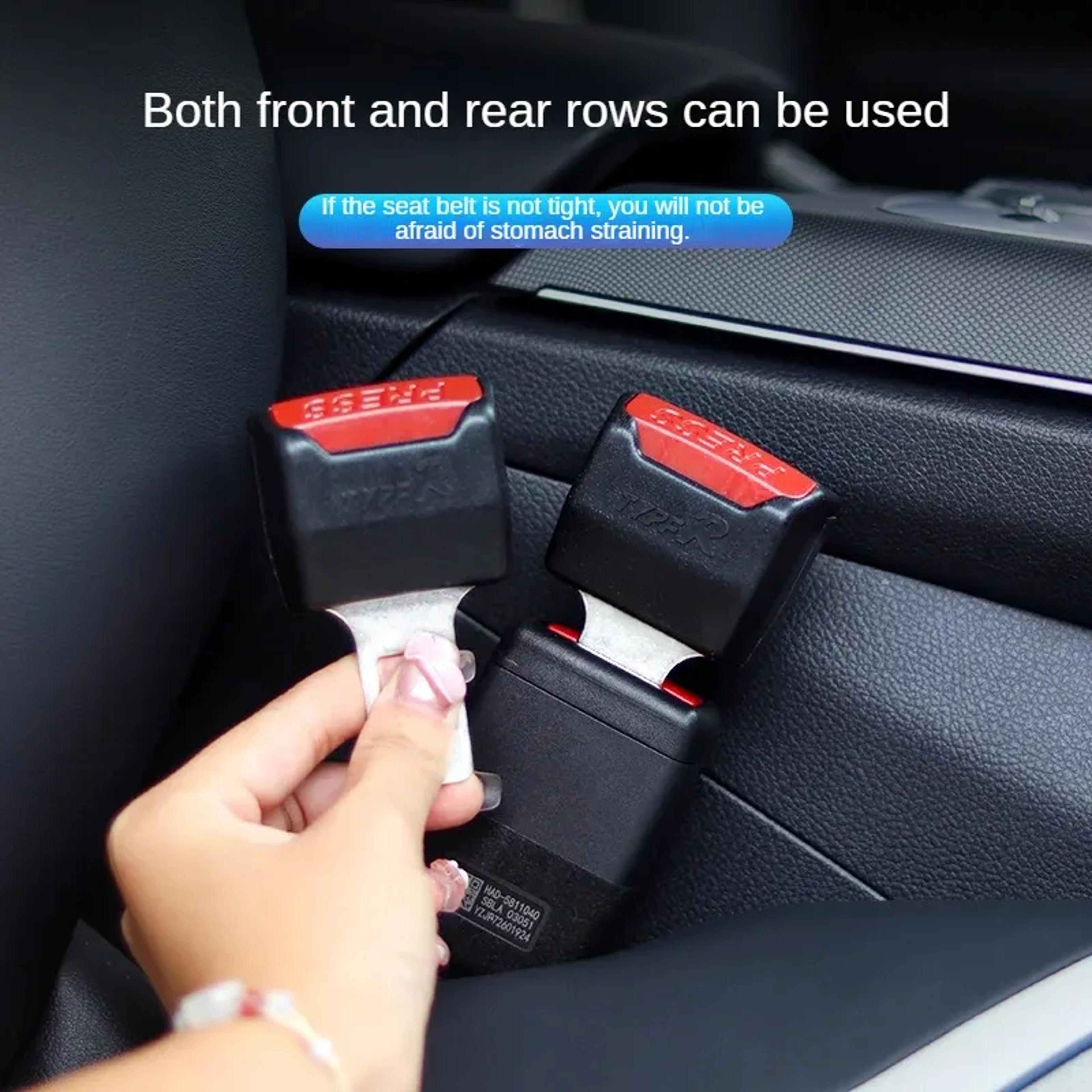Thickened Car Seat Belt Extender Safety Buckle Adapter Anti Noise Universal Car Accessory 4
