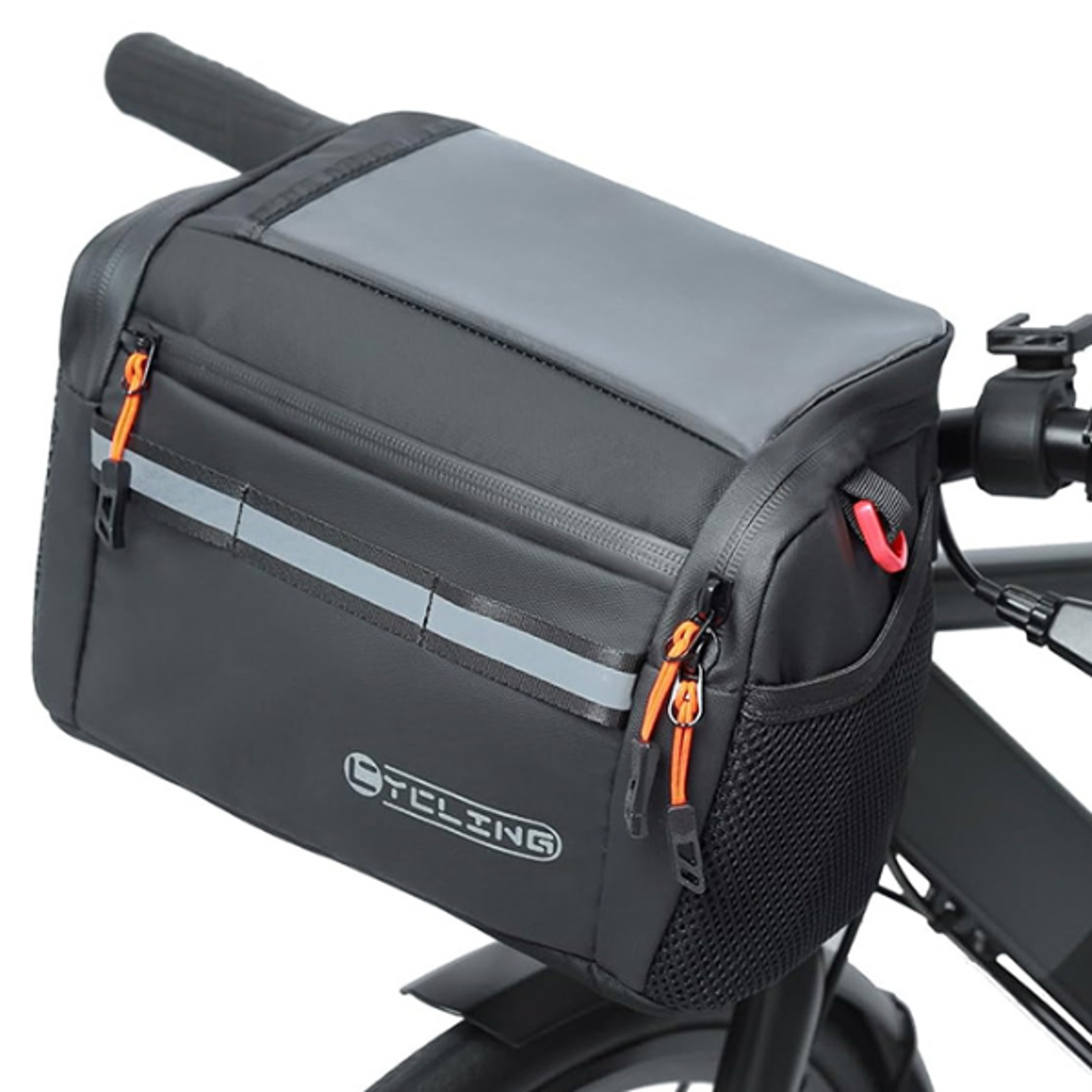 bicycle handlebar bag insulated bike storage bag for cycling and commuting