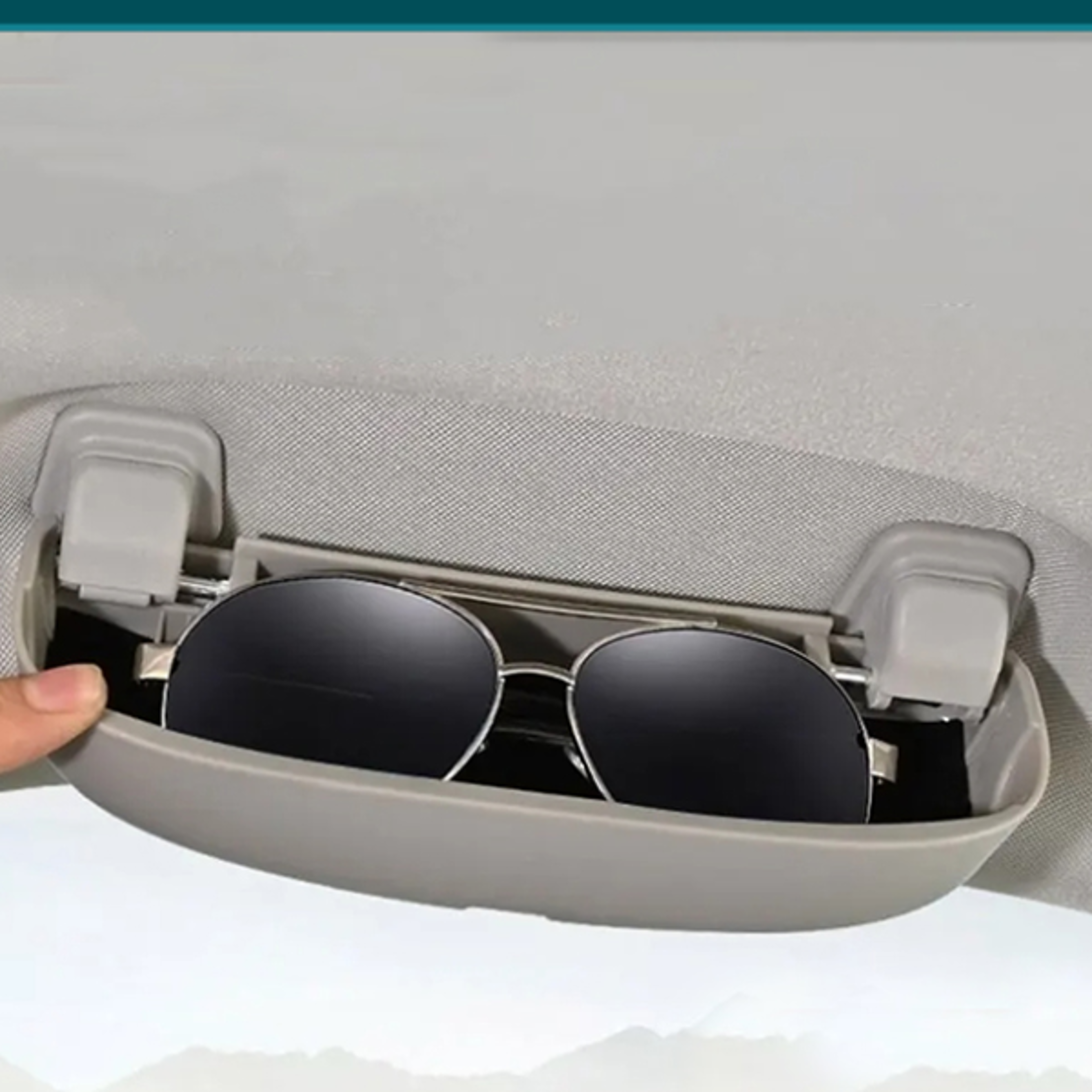 car sunglasses holder abs glasses storage box for interior accessory