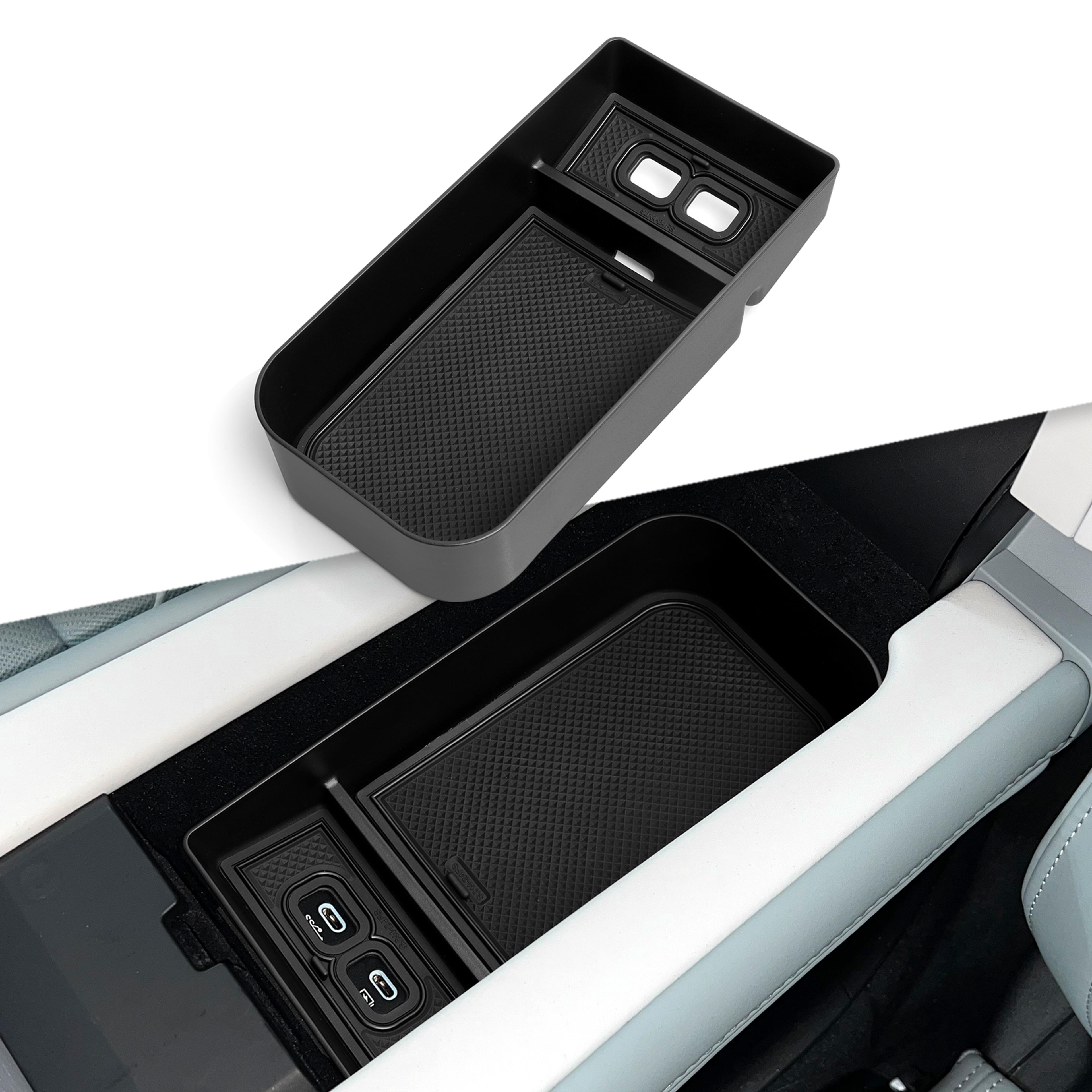 Car Armrest Storage Box Center Console Organizer Tray 1