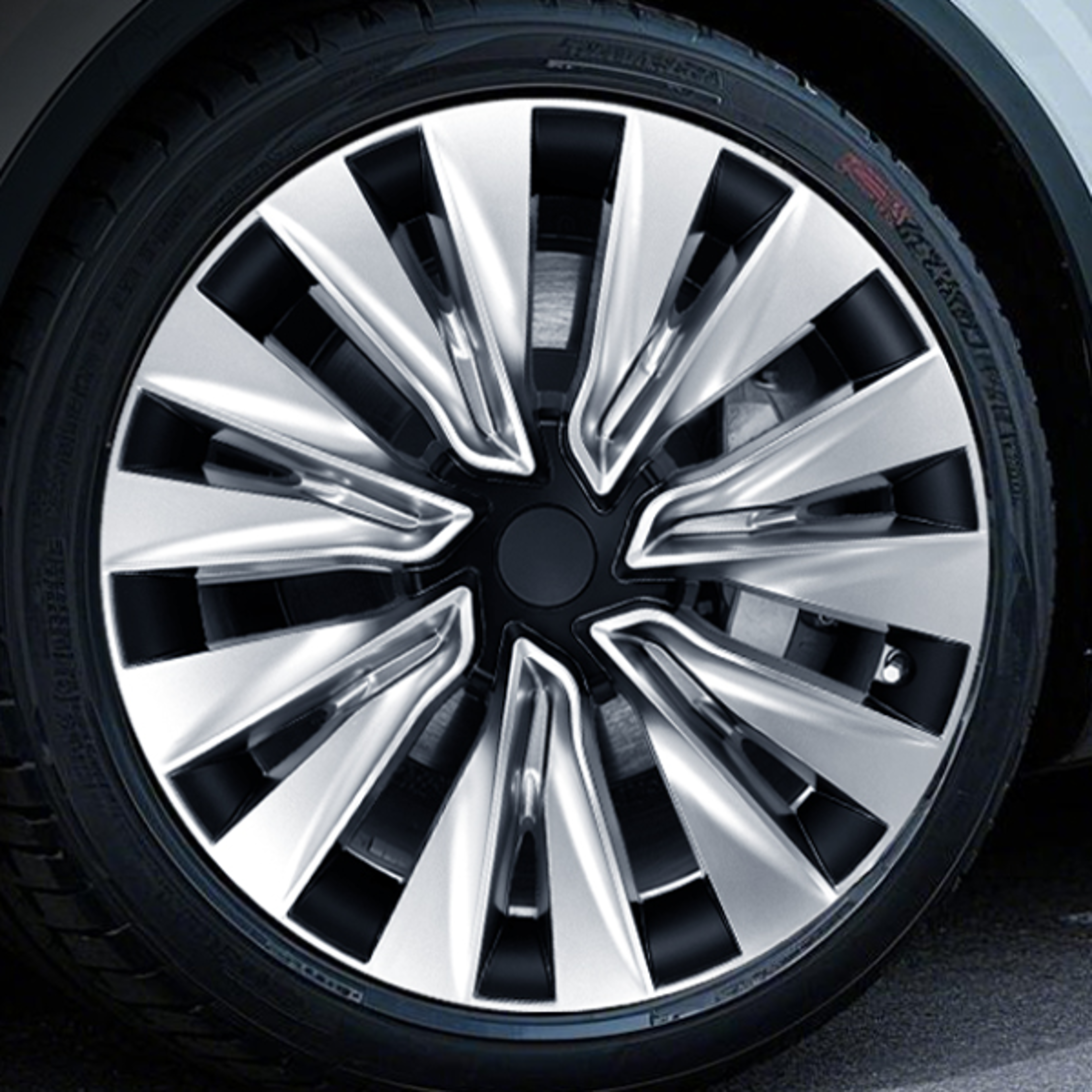 tesla model y wheel covers full rim hubcaps replacement set
