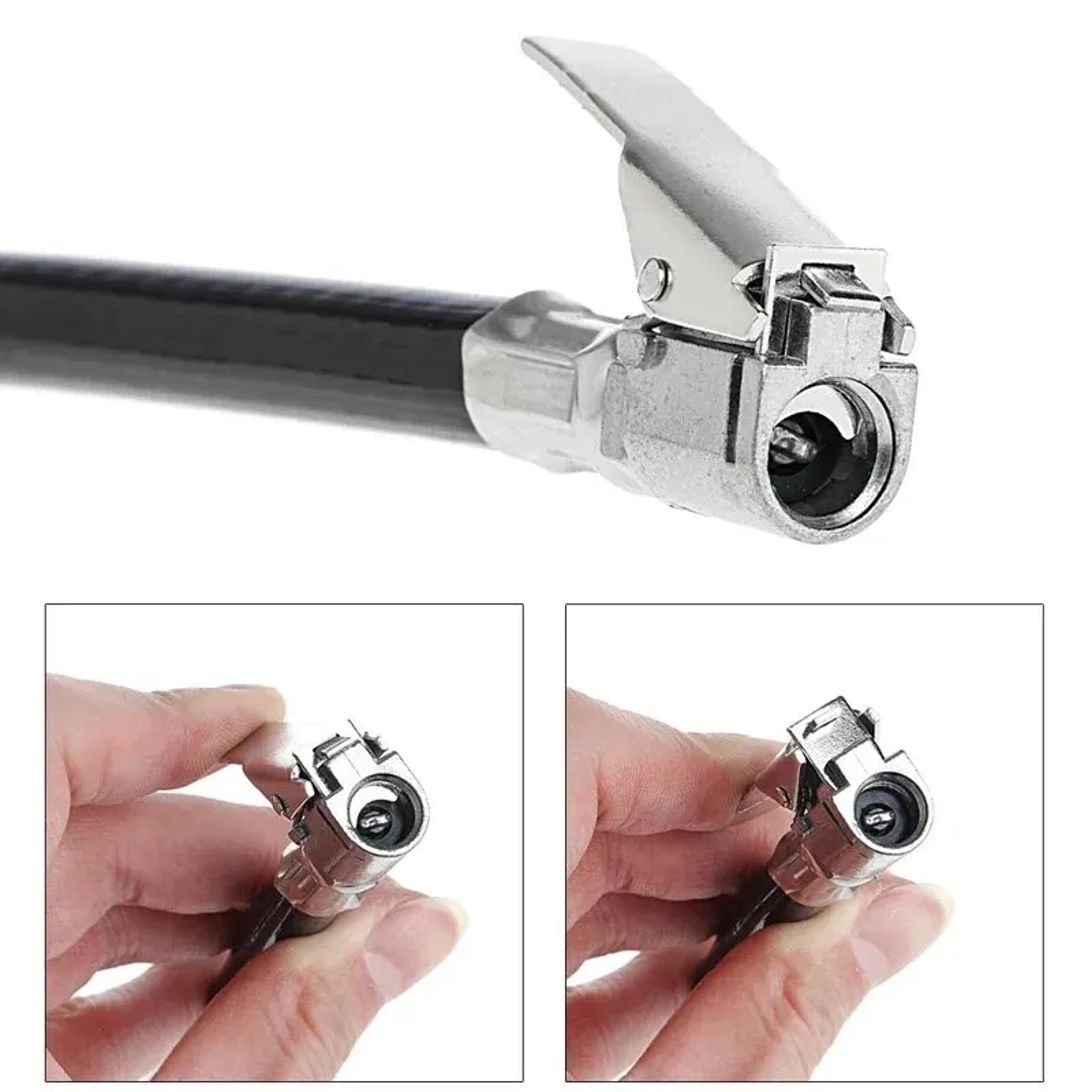 Tire Pressure Gauge Kit For Car Motorcycle Air Inflator Pump 3