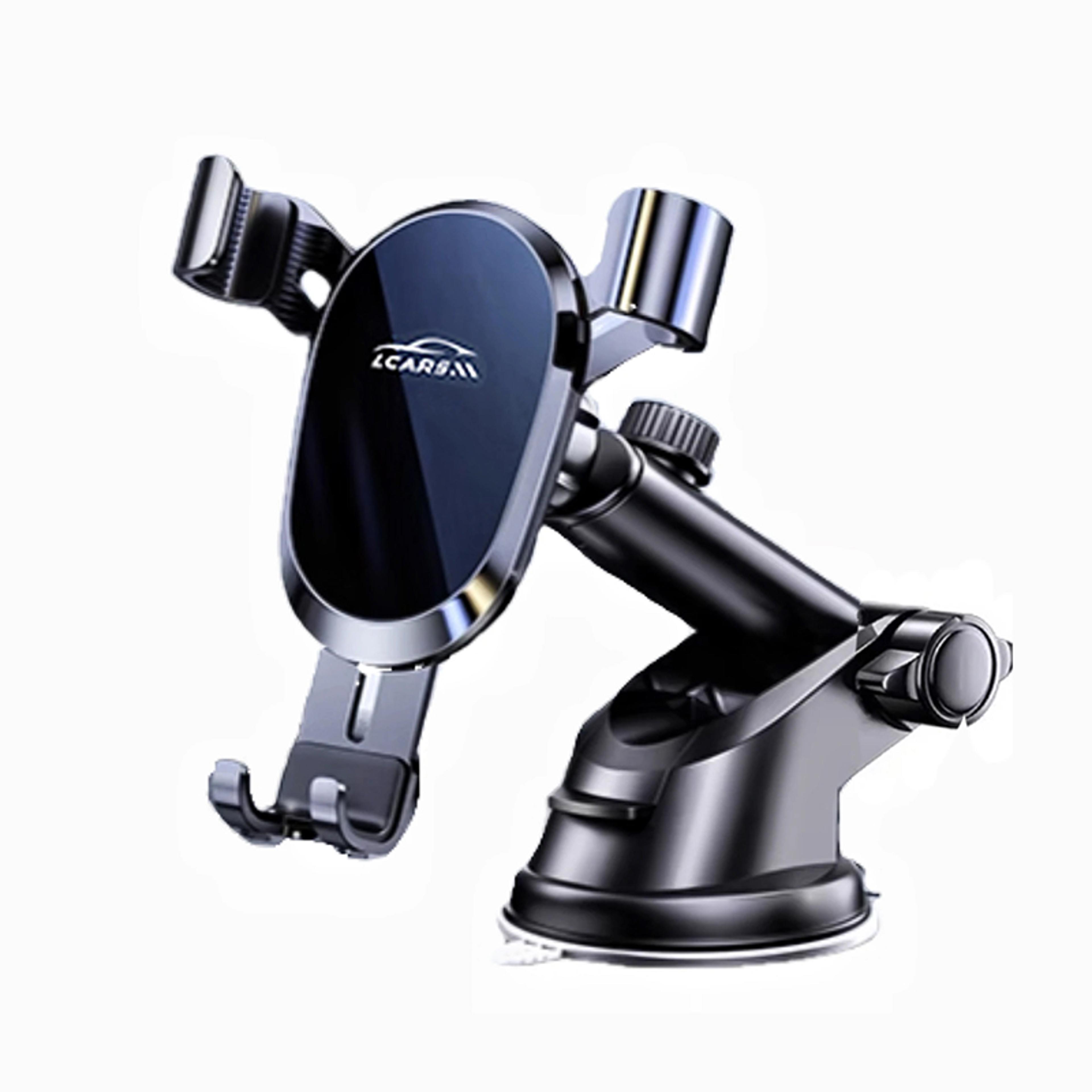 Car Phone Holder With Suction Cup Gravity Clamp Dashboard  Windshield Phone Mount For GPS Navigatio 5
