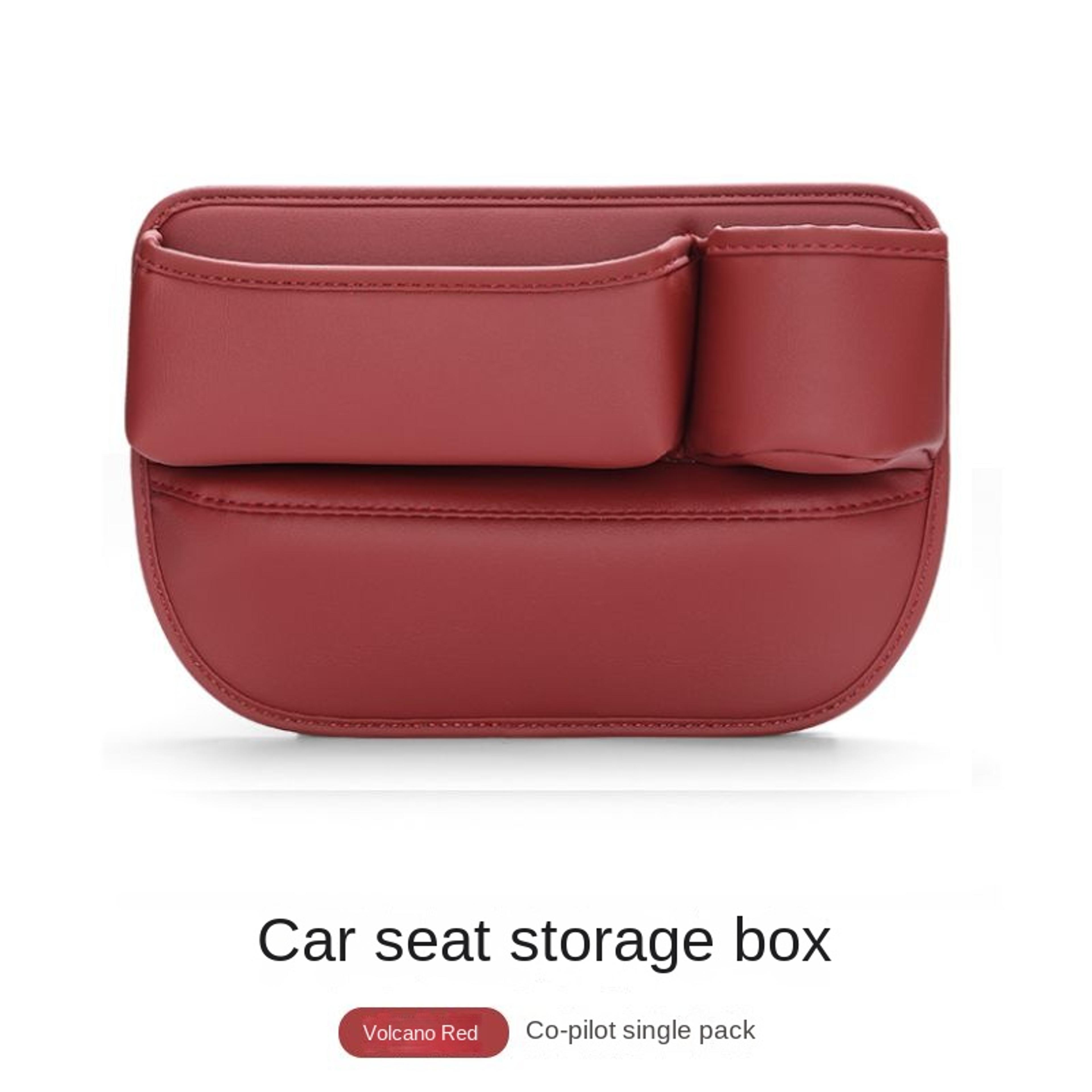 Car Seat Gap Filler Storage Box Organizer For Opel Mokka  Corsa Interior Accessories 11