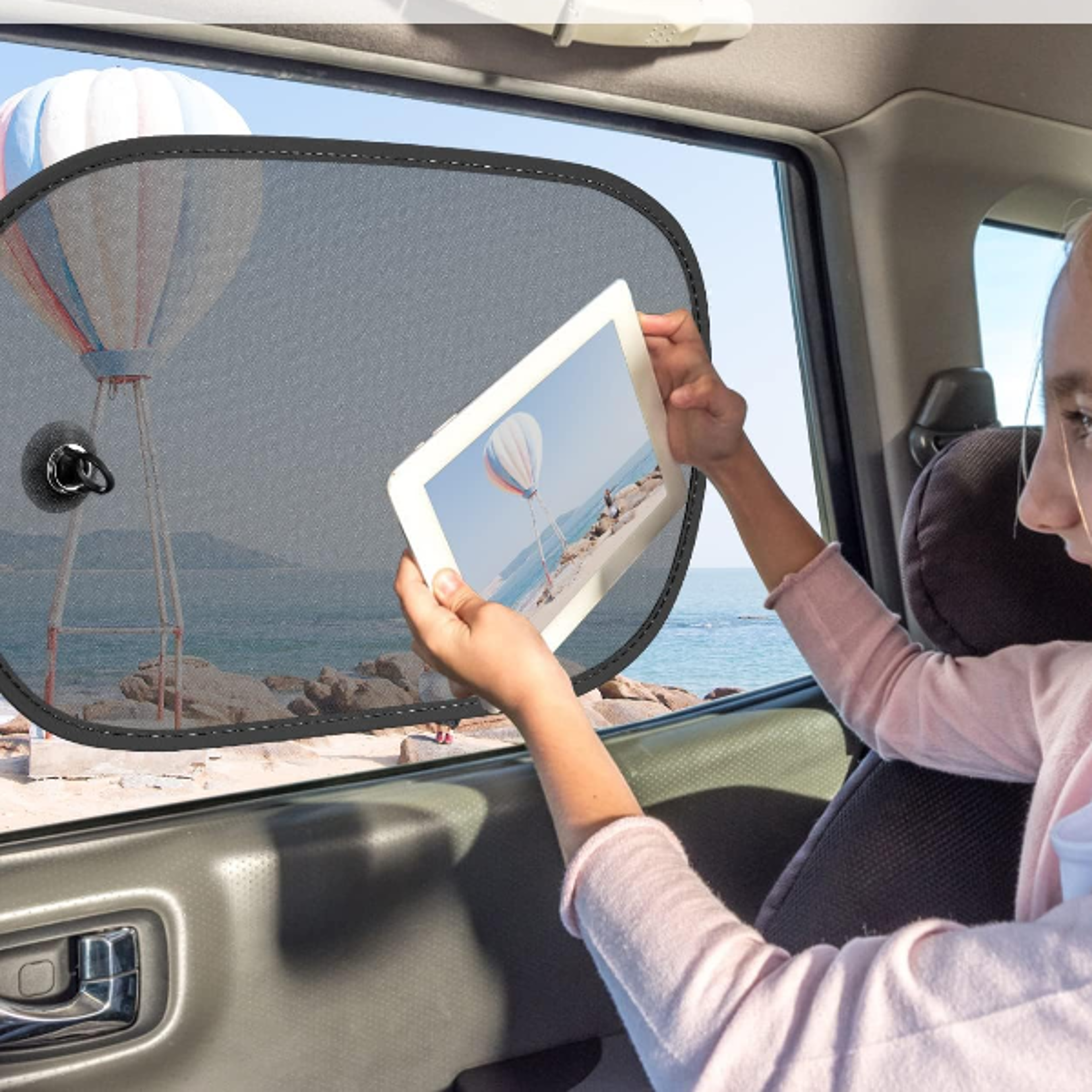 universal car sun shade side window uv sun shades for kids pets & adults