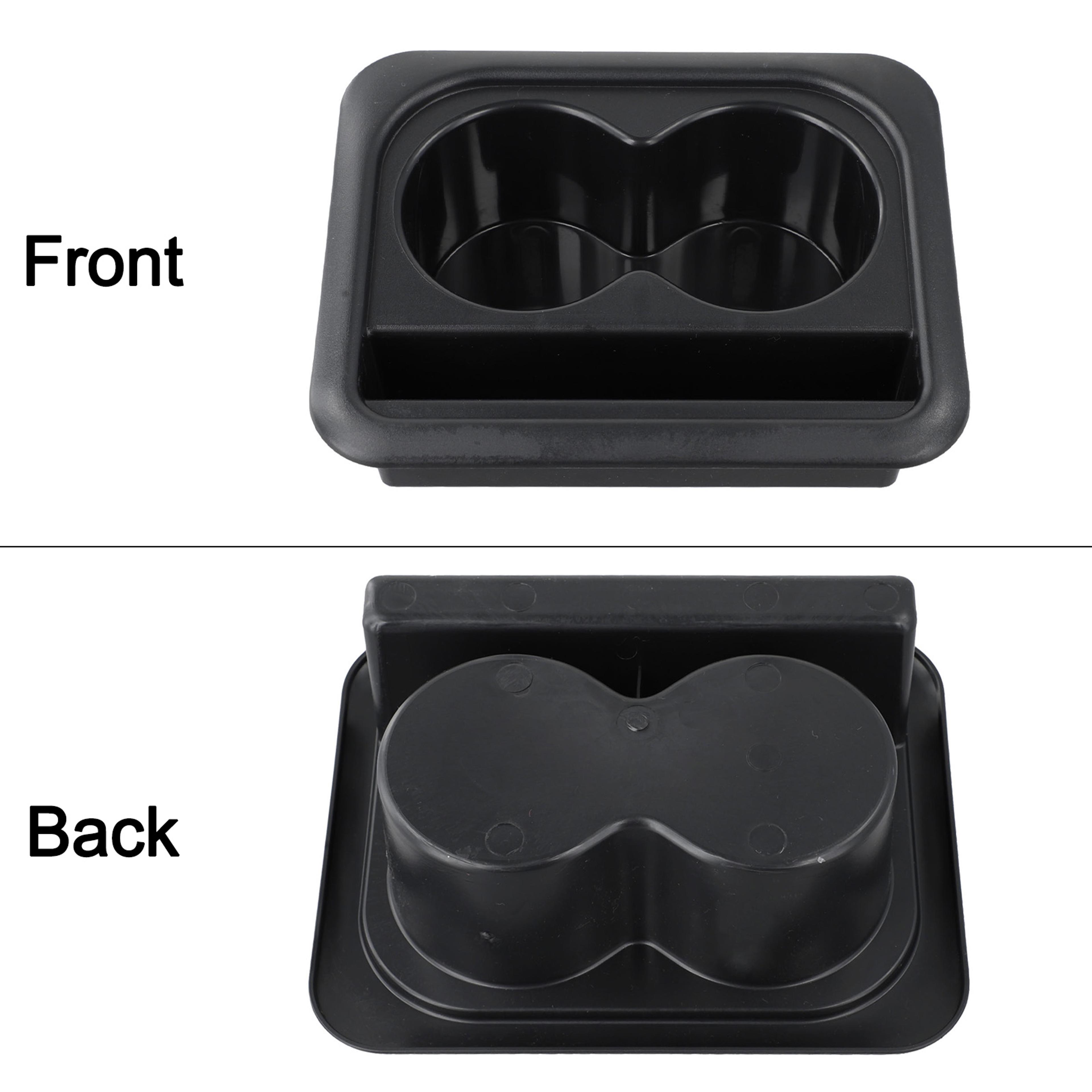 Car Cup Holder Armrest Console Storage Box With Cushion Pad Multifunctional Organizer 2