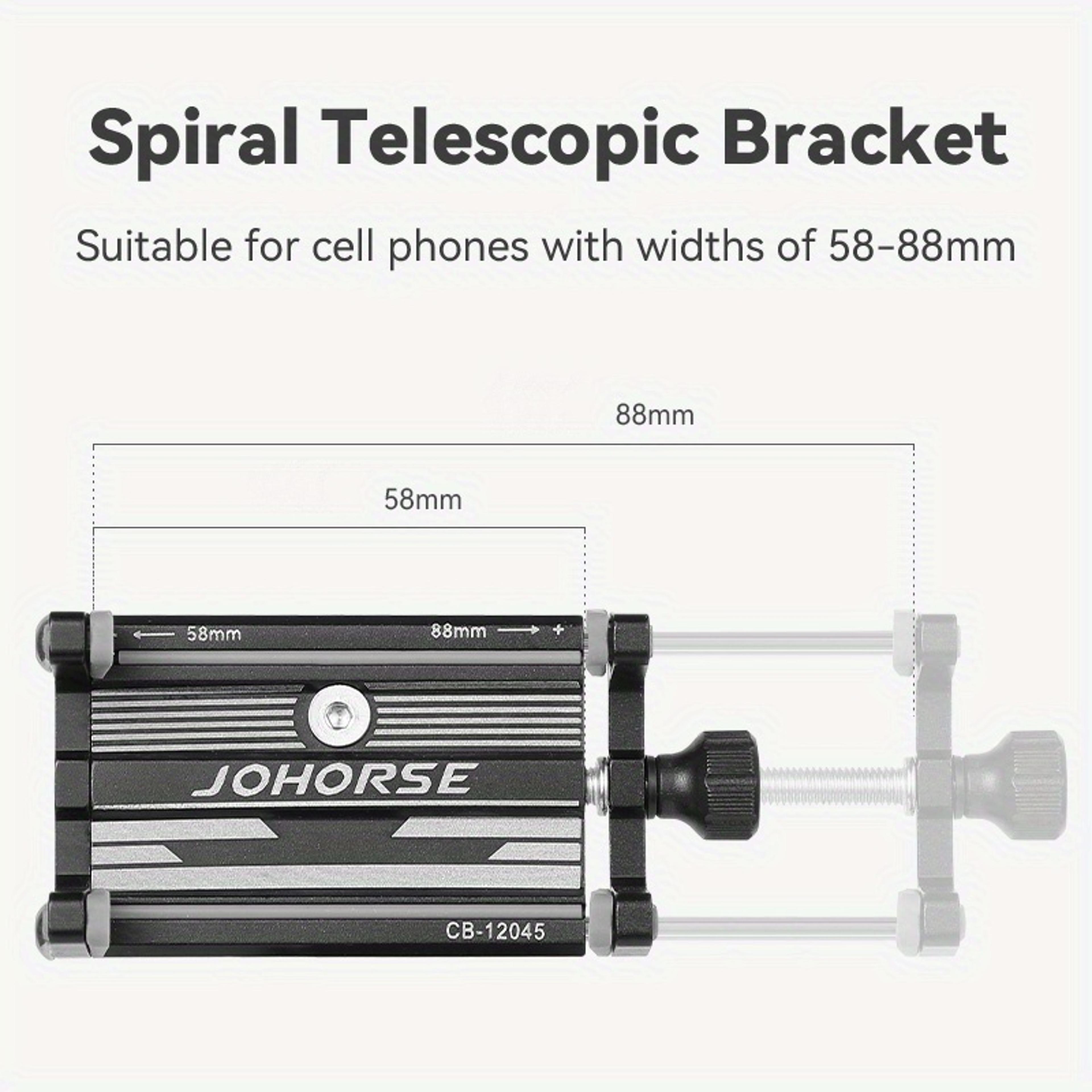Adjustable Aluminum Bike Phone Holder Mount For Scooter And Bicycle 5
