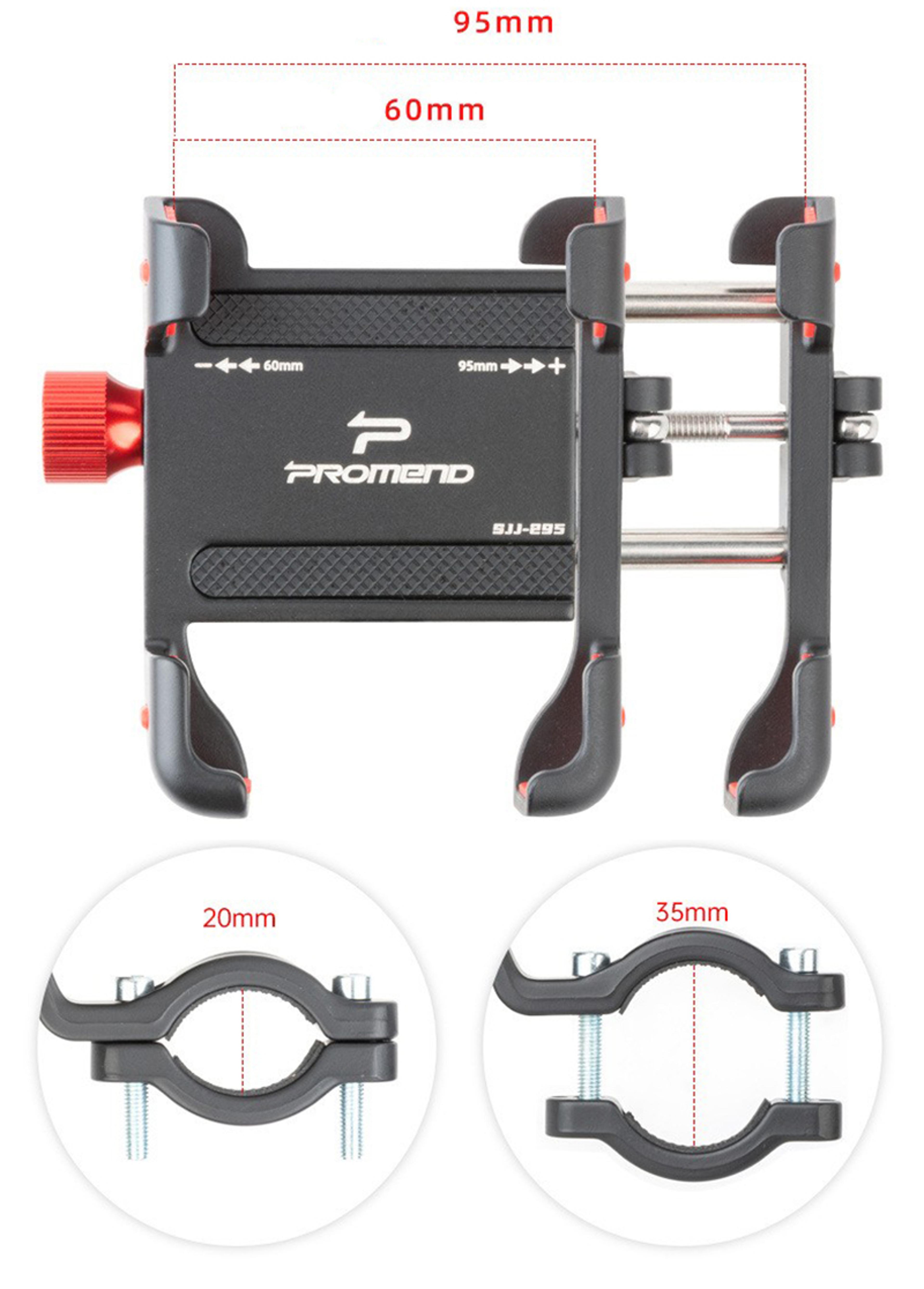 Bike Phone Holder Adjustable Rotatable Shockproof Handlebar Mount 2