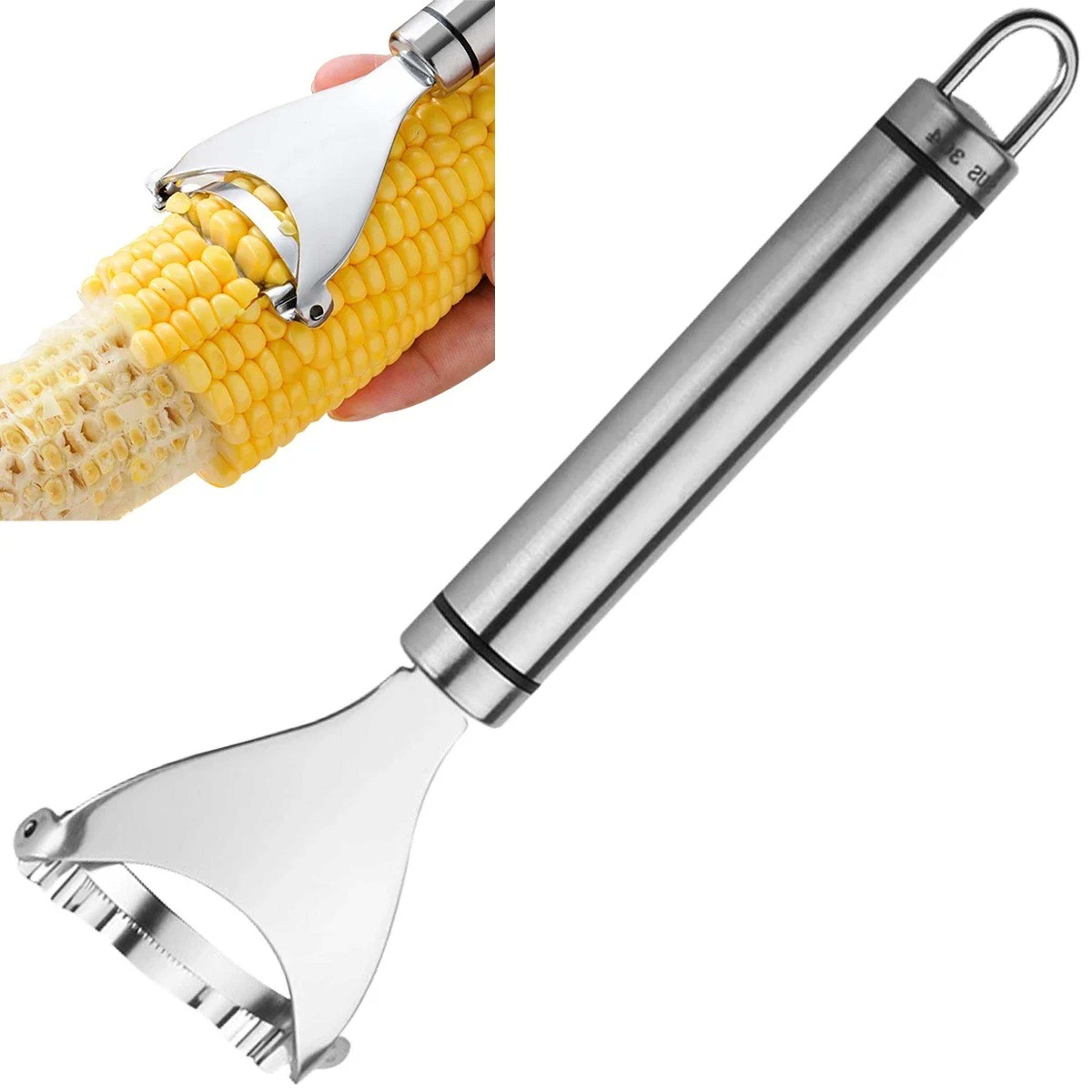 stainless steel corn peeler for corn on the cob
