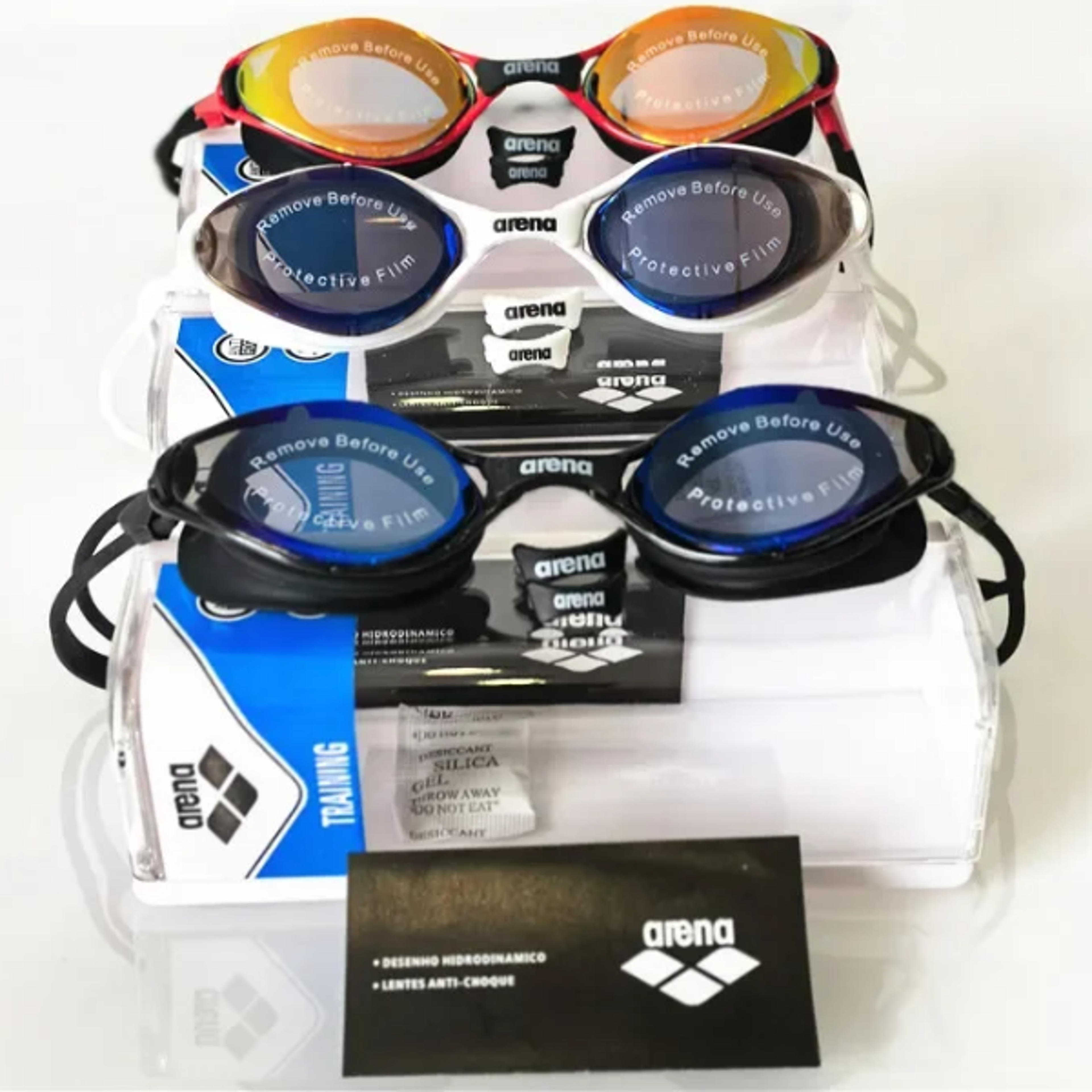 anti fog swimming goggles with uv protection & leakproof fit for men and women