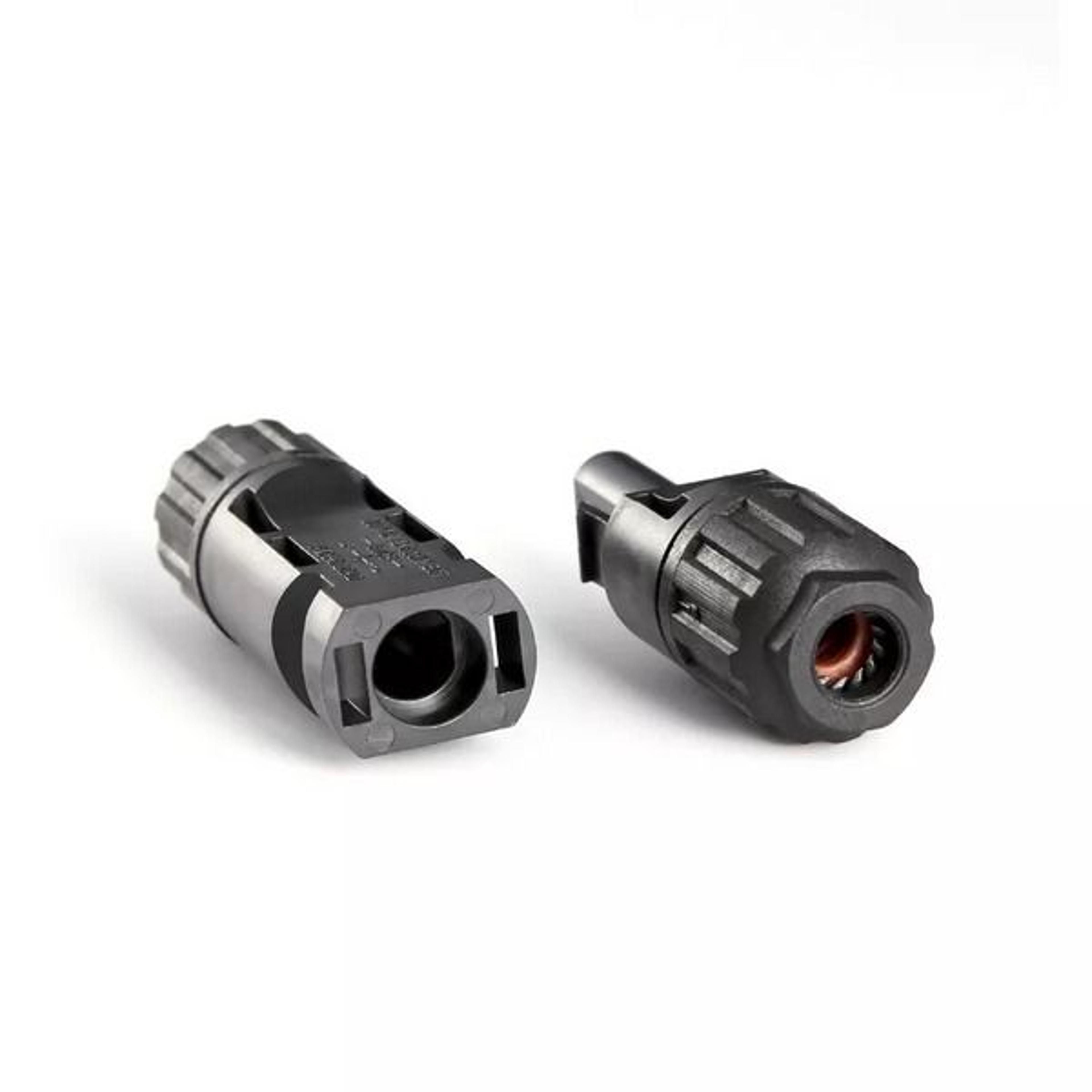 Male Female Solar Connectors For DIY Solar Panel Systems Durable Waterproof HighEfficiency 9