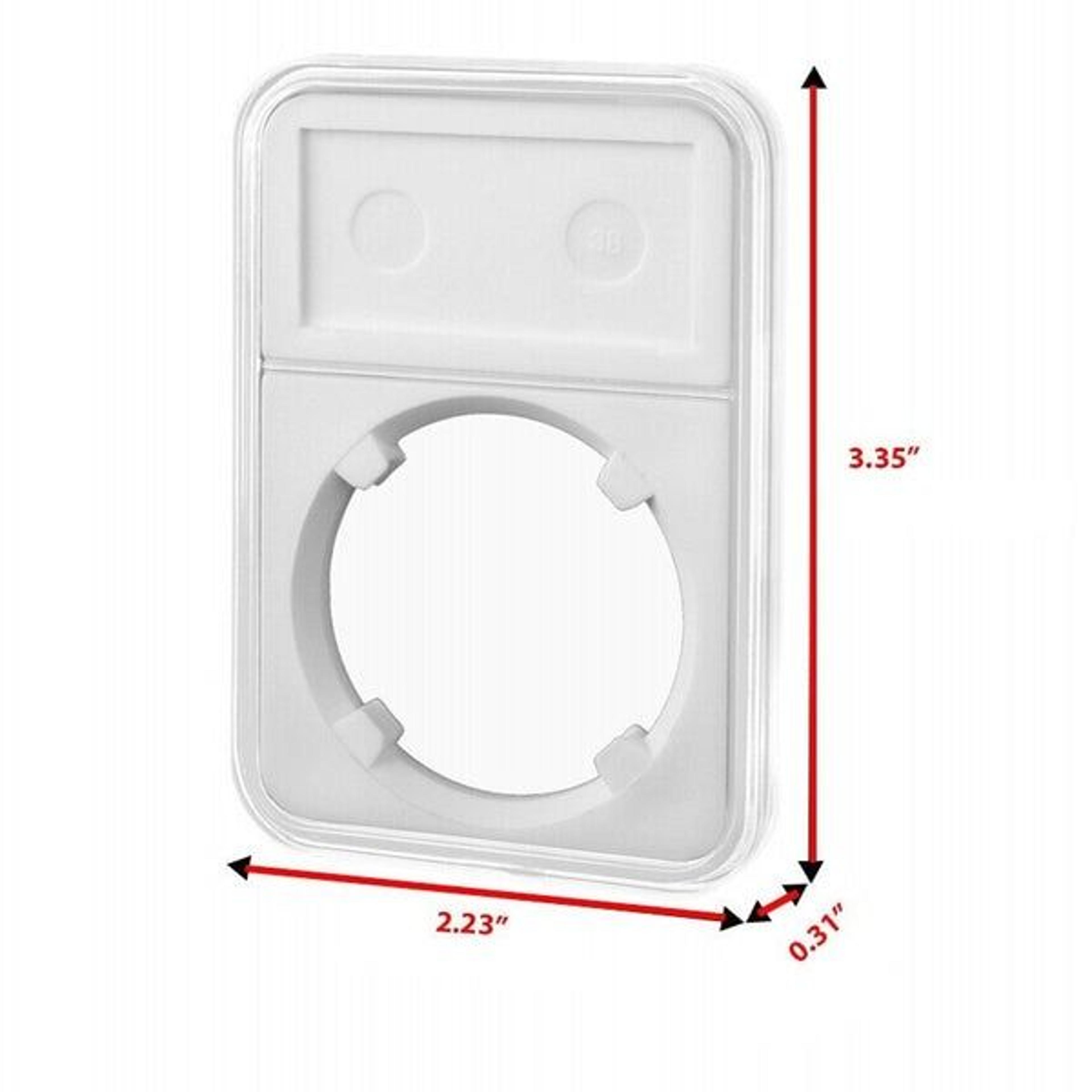 Graded Coin Display Slabs Morgan Peace Ike Silver Dollar Storage Airtight Secure Protection System 6