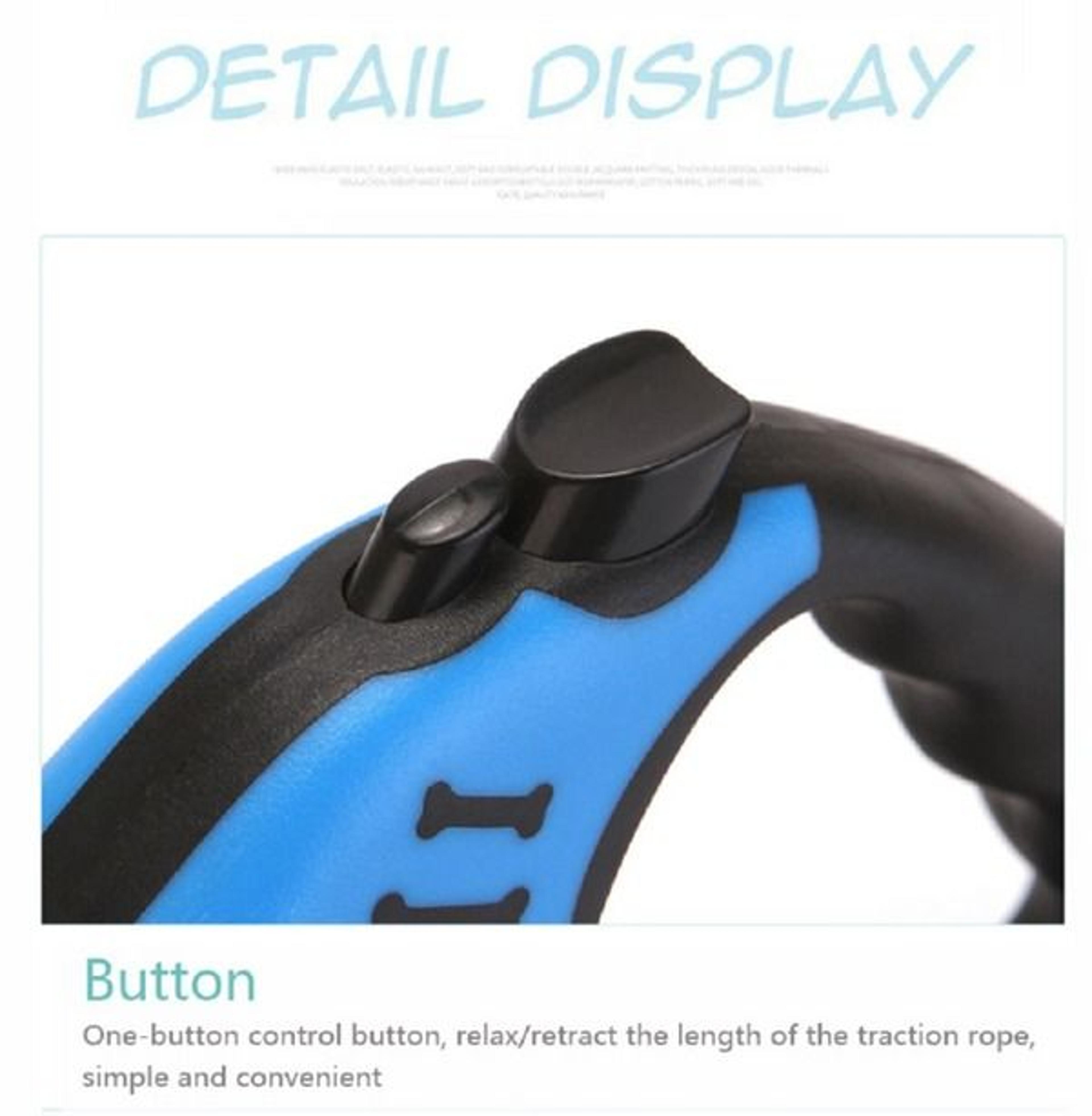 Automatic Retractable Dog Leash Walking Lead With Comfortable Grip Brake  Lock System Ecofriendly D 9