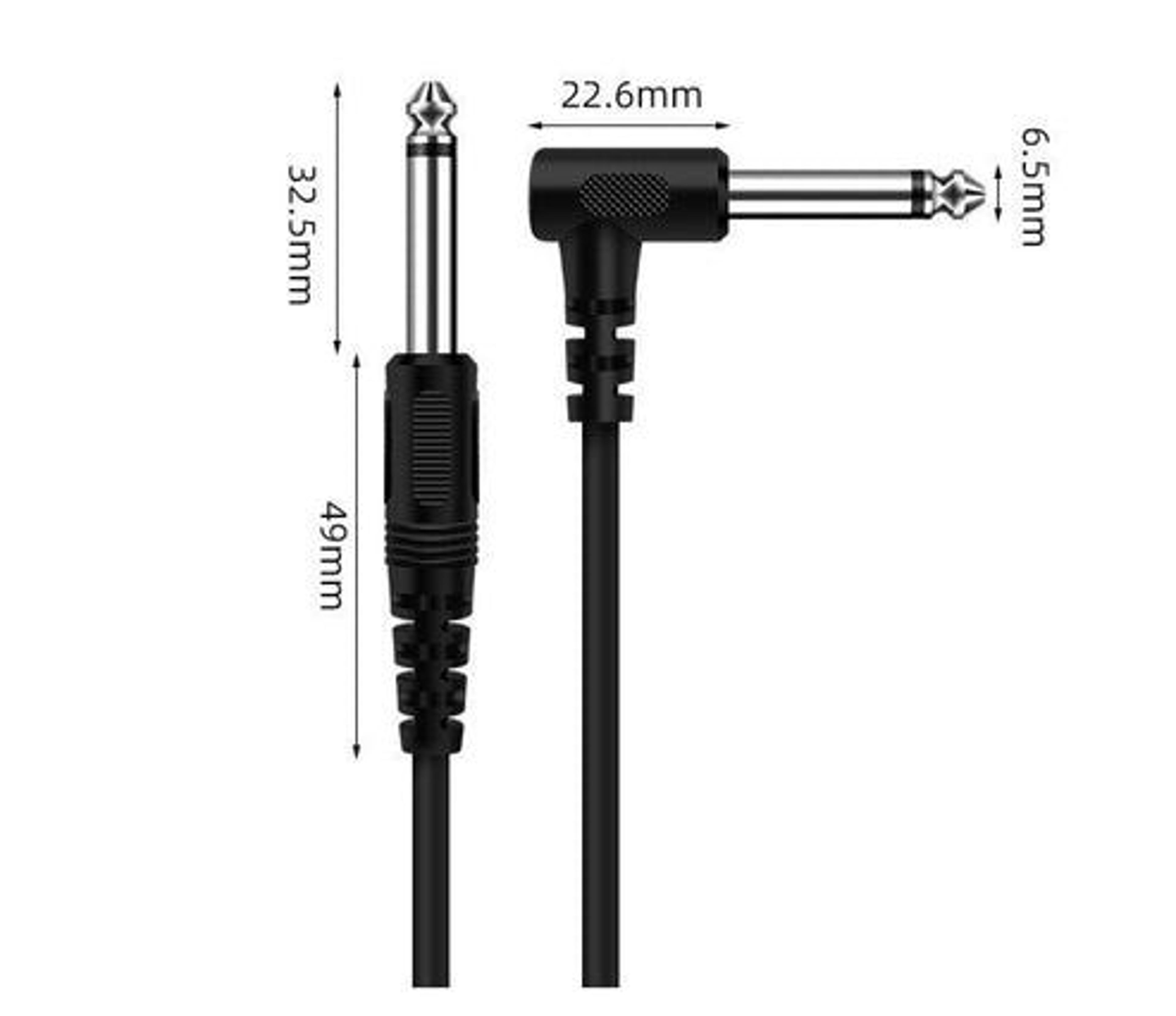 Guitar Amplifier 10ft Electric Patch Cord Cable For NoiseFree Performance 9