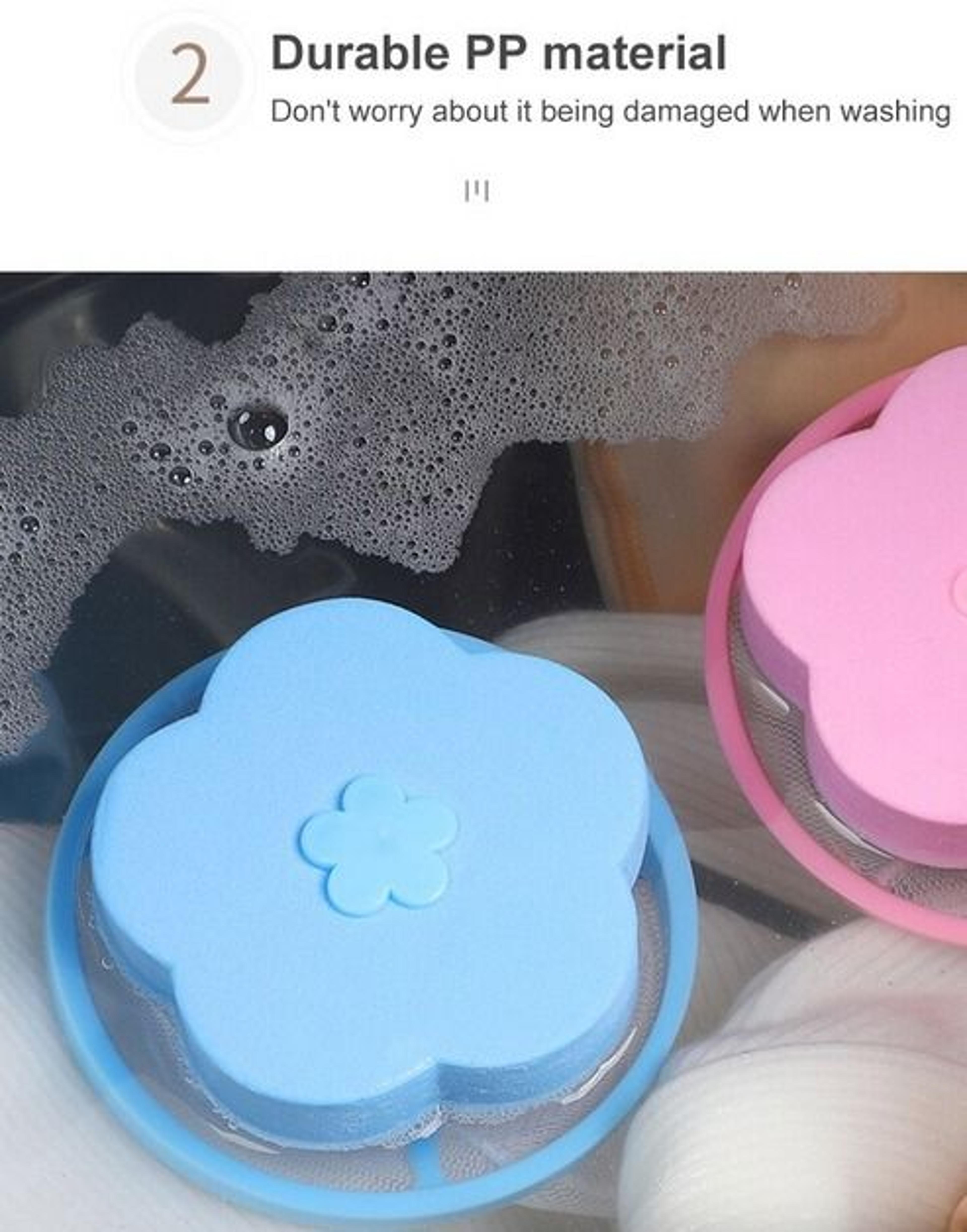 Laundry Lint Pet Hair Remover Floating Pet Fur Catcher Reusable Filter For Washing Machine To Catch 9