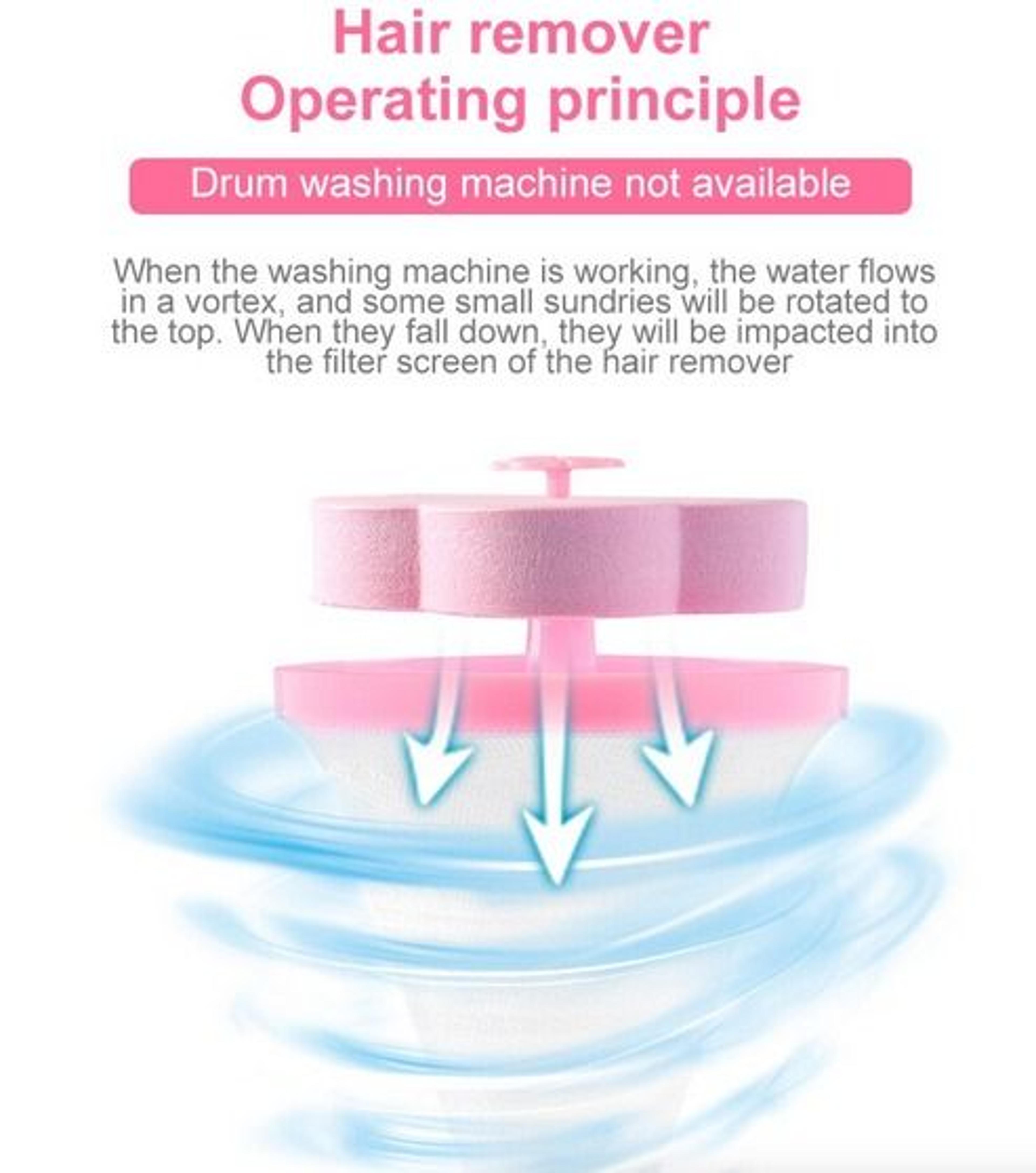Laundry Lint Pet Hair Remover Floating Pet Fur Catcher Reusable Filter For Washing Machine To Catch 4