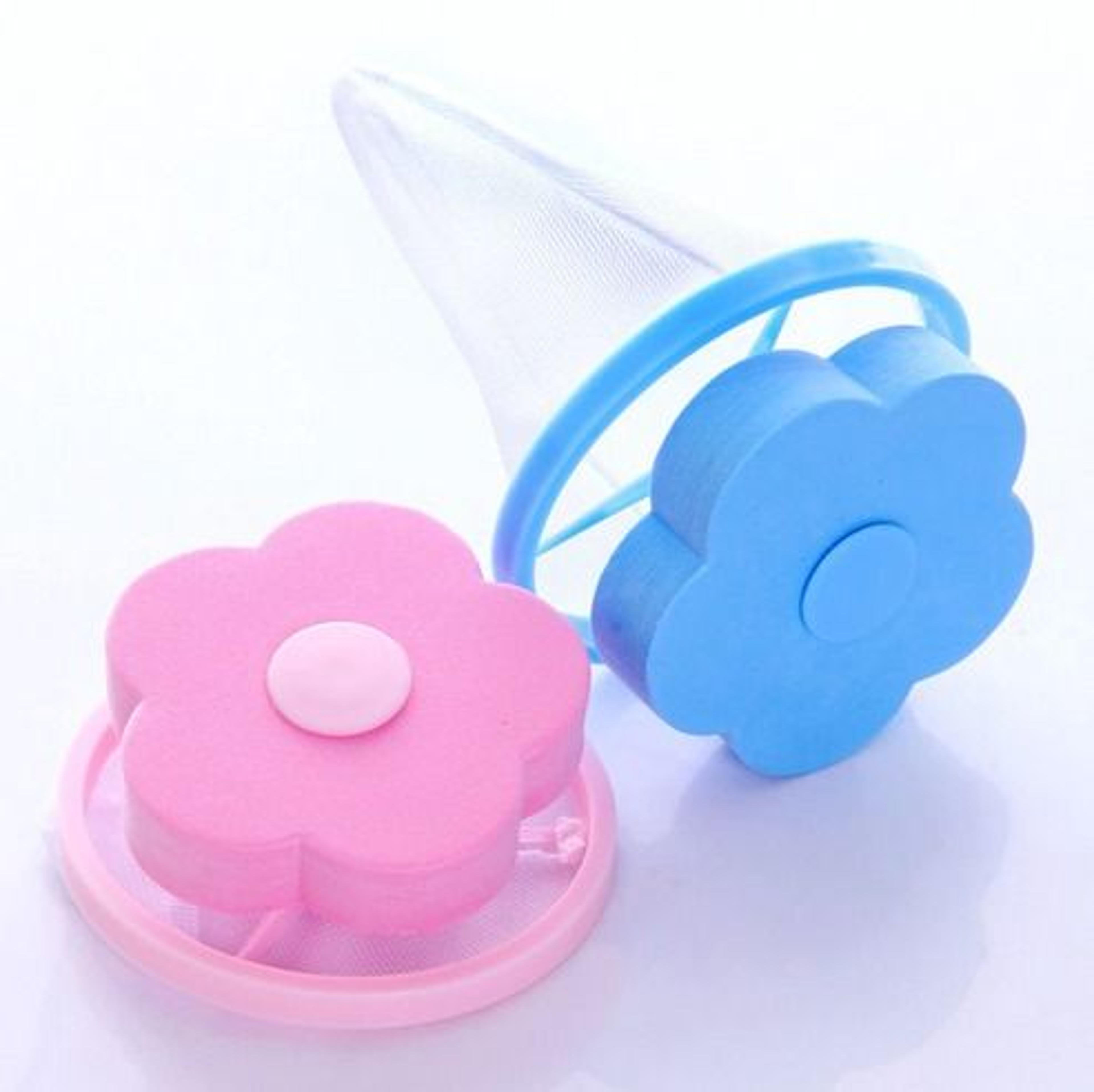 Laundry Lint Pet Hair Remover Floating Pet Fur Catcher Reusable Filter For Washing Machine To Catch 5
