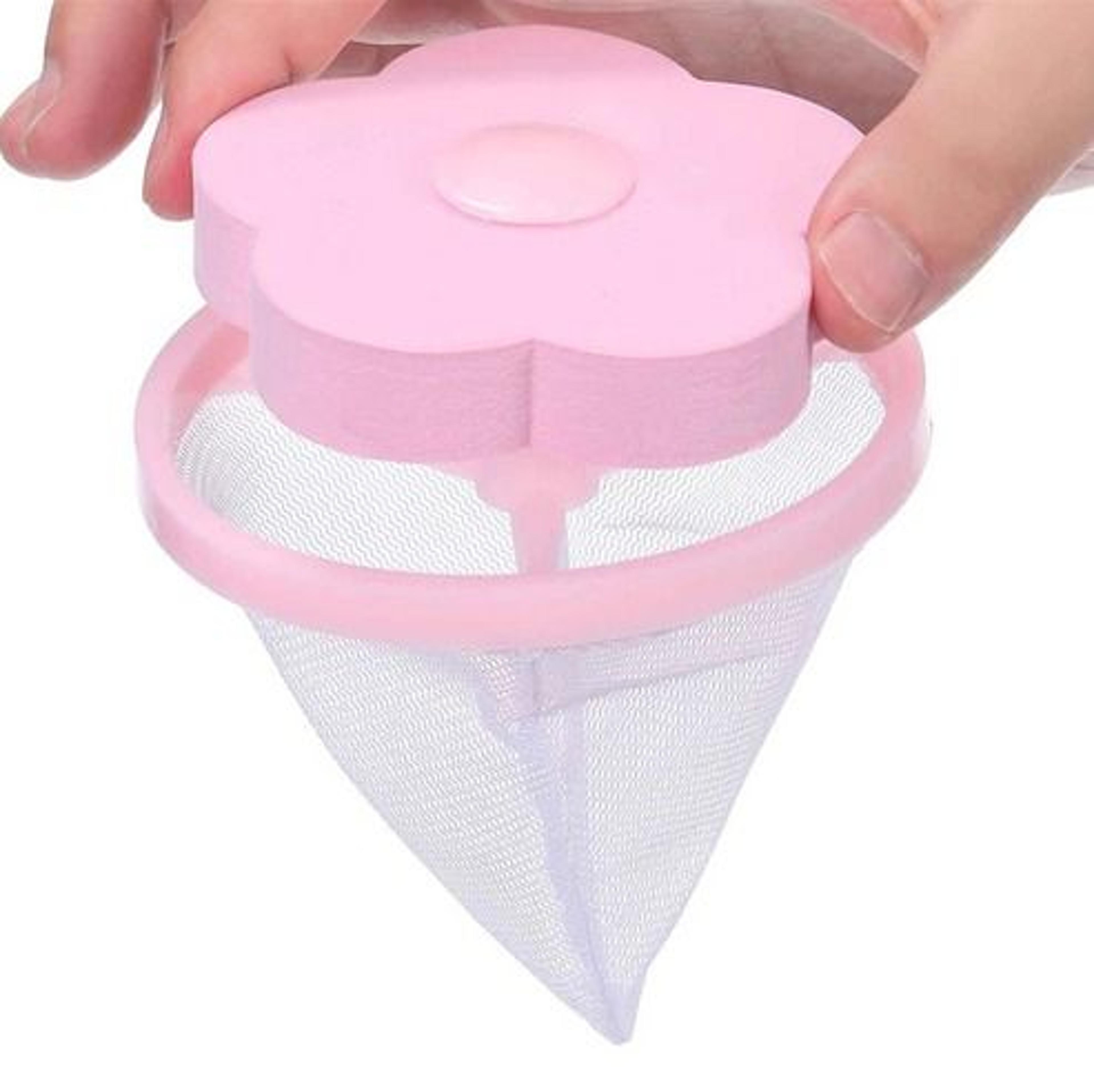 Laundry Lint Pet Hair Remover Floating Pet Fur Catcher Reusable Filter For Washing Machine To Catch 6
