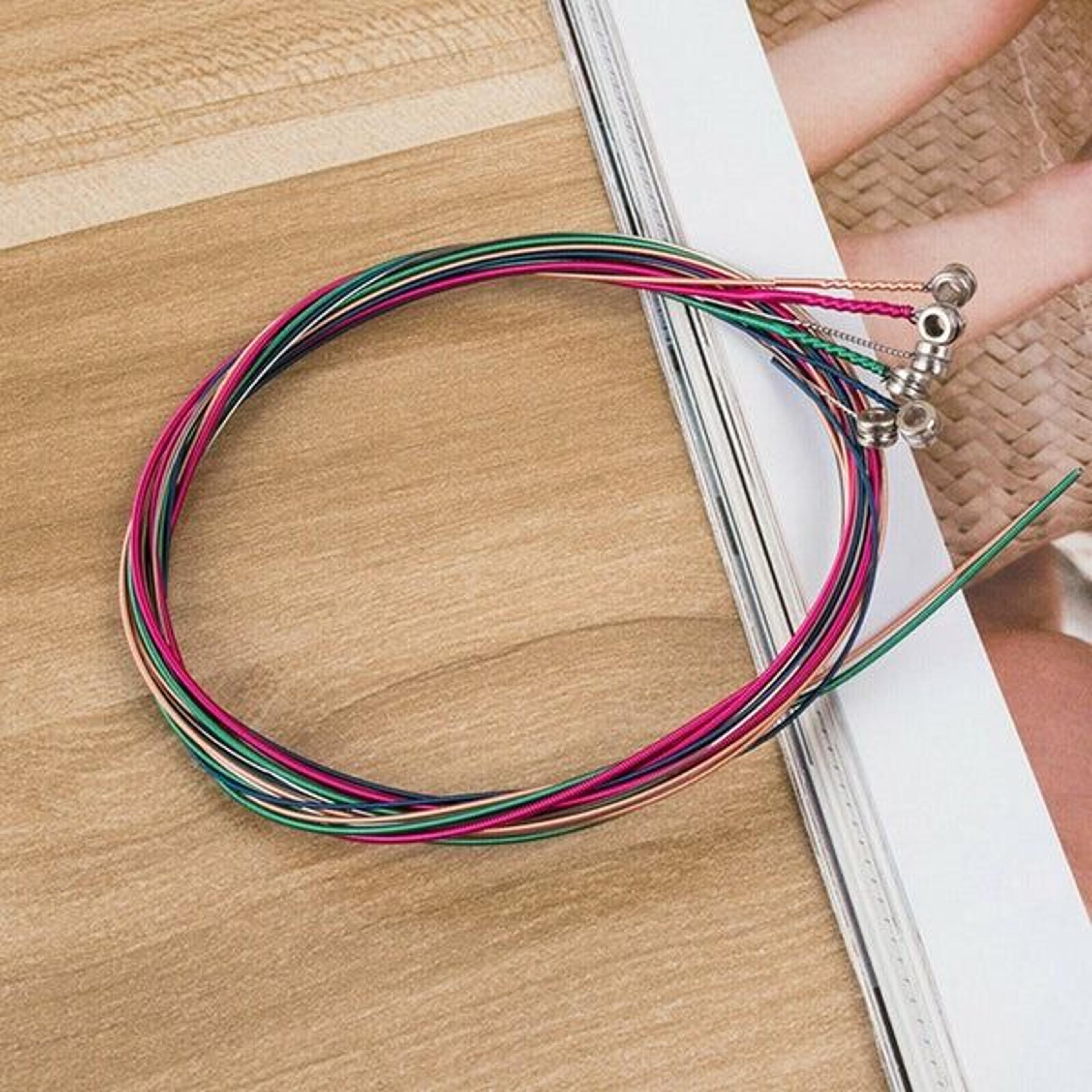 Guitar Strings Replacement Set Steel Strings For Acoustic Guitar HighQuality Steel String For Music 1