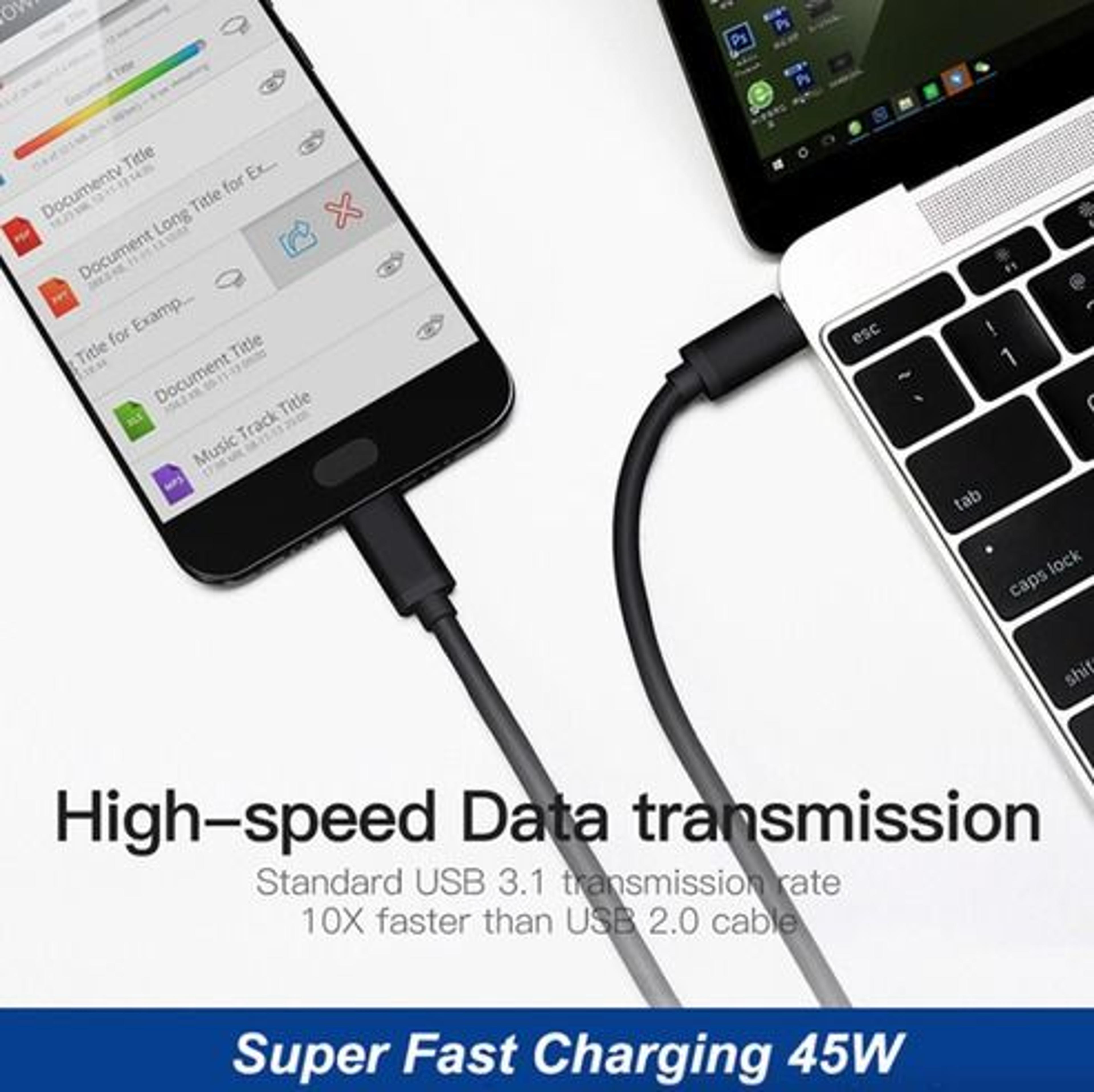 Super Fast Charger For Samsung Galaxy  Includes Cable For Rapid Charging 5