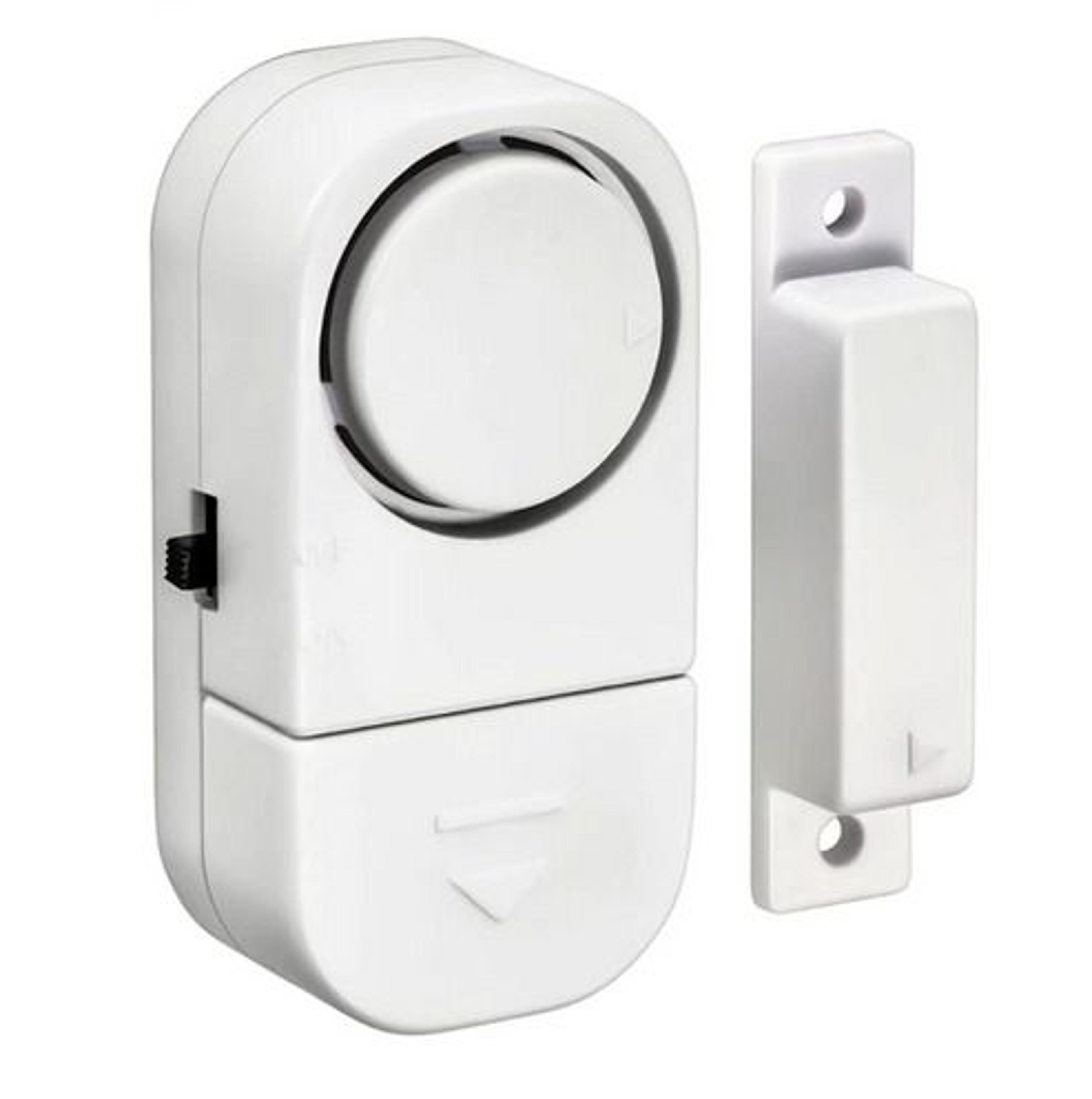 wireless home security system, window and door magnetic sensor alarm for burglar prevention