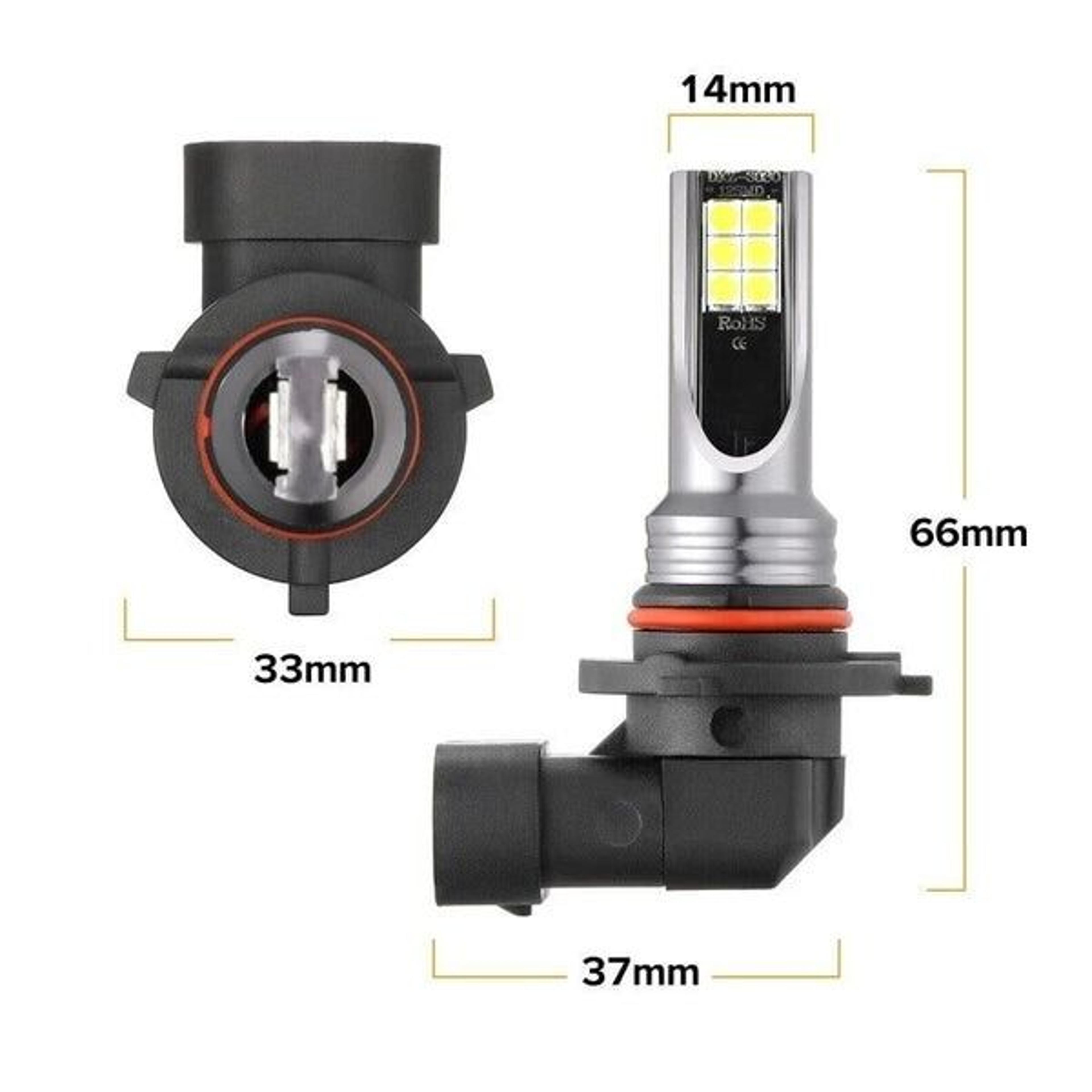 Combo Bulbs LED Headlights Kit High  Low Beam Super White Bright Light Upgrade 2