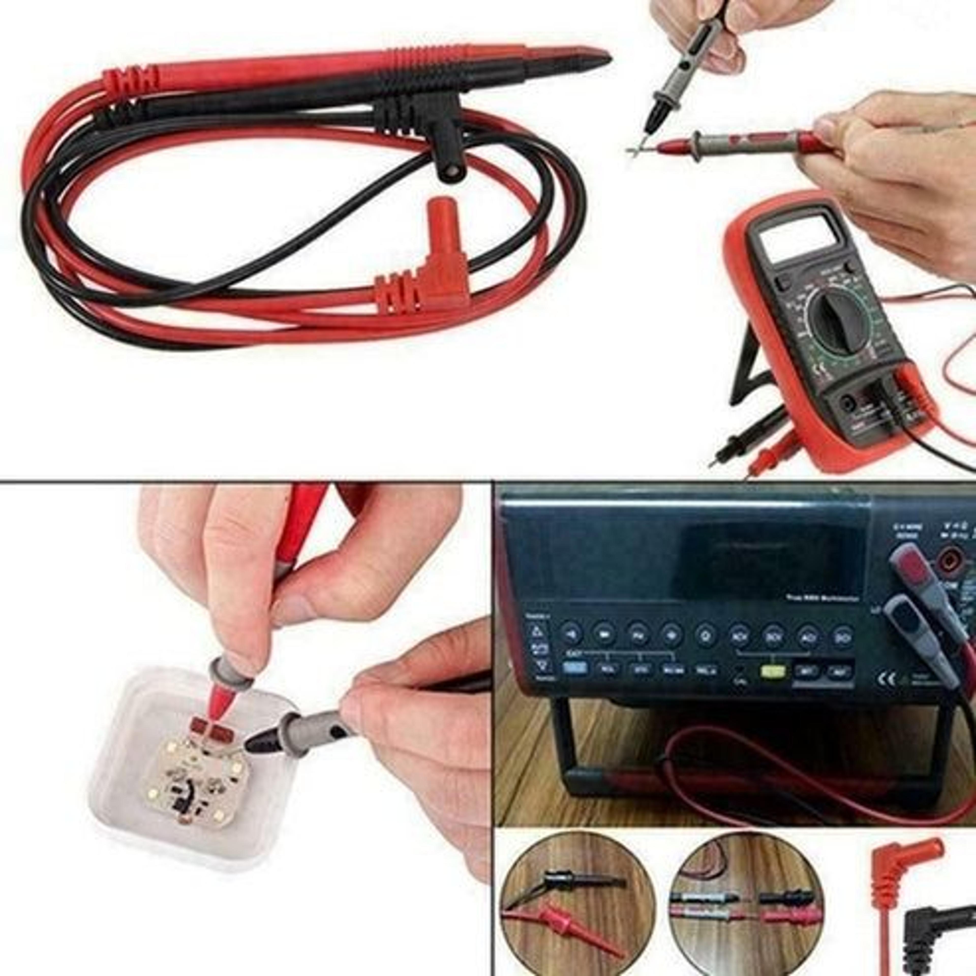 Digital Multimeter AC DC Voltmeter Ammeter Ohmmeter Voltage Tester For Accurate Electrical Measurem 3