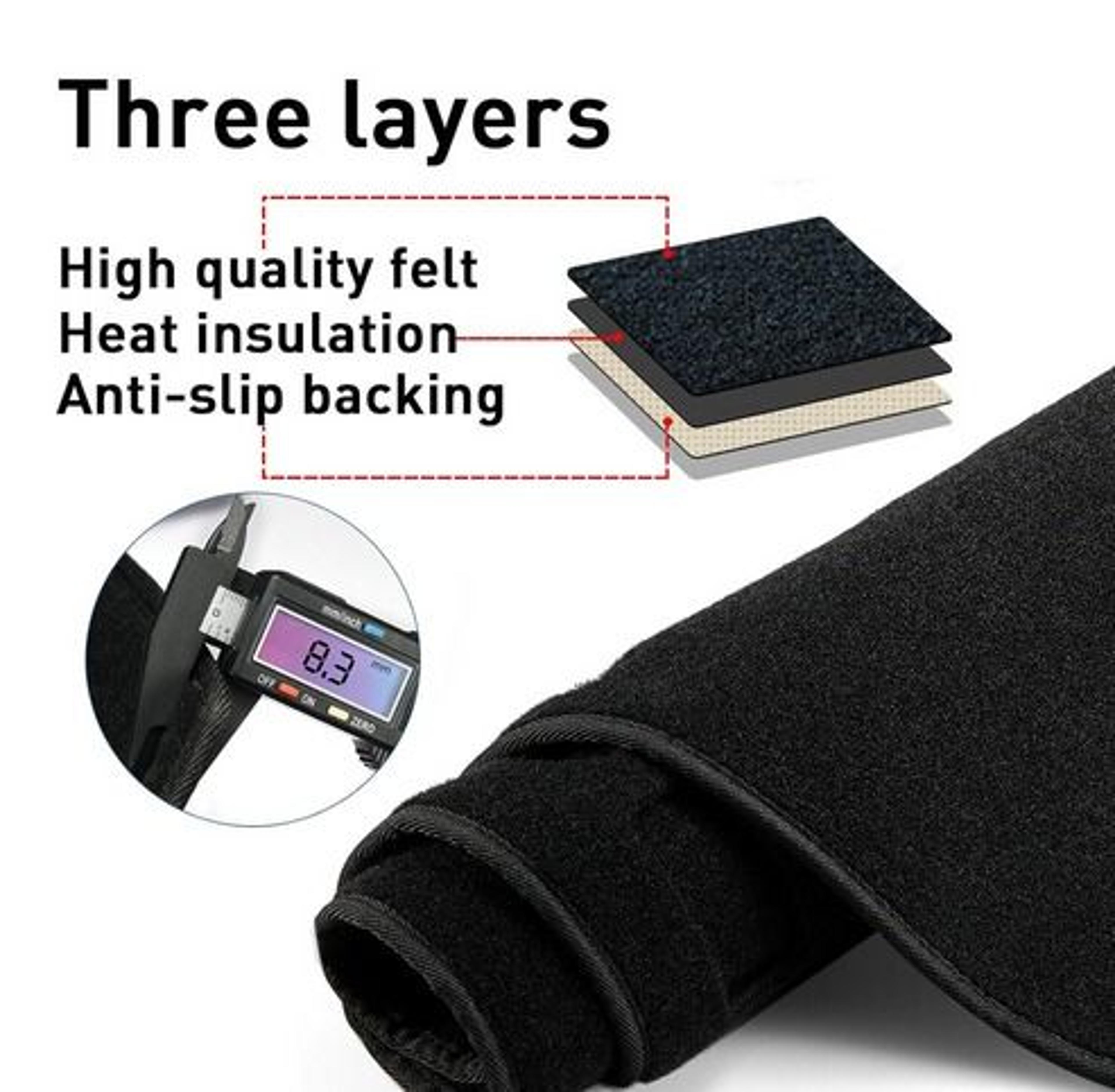 Chevy Silverado TahoeSuburban Dashboard Pad Mat  UV Blocker Flame Retardant  Custom Fit 13