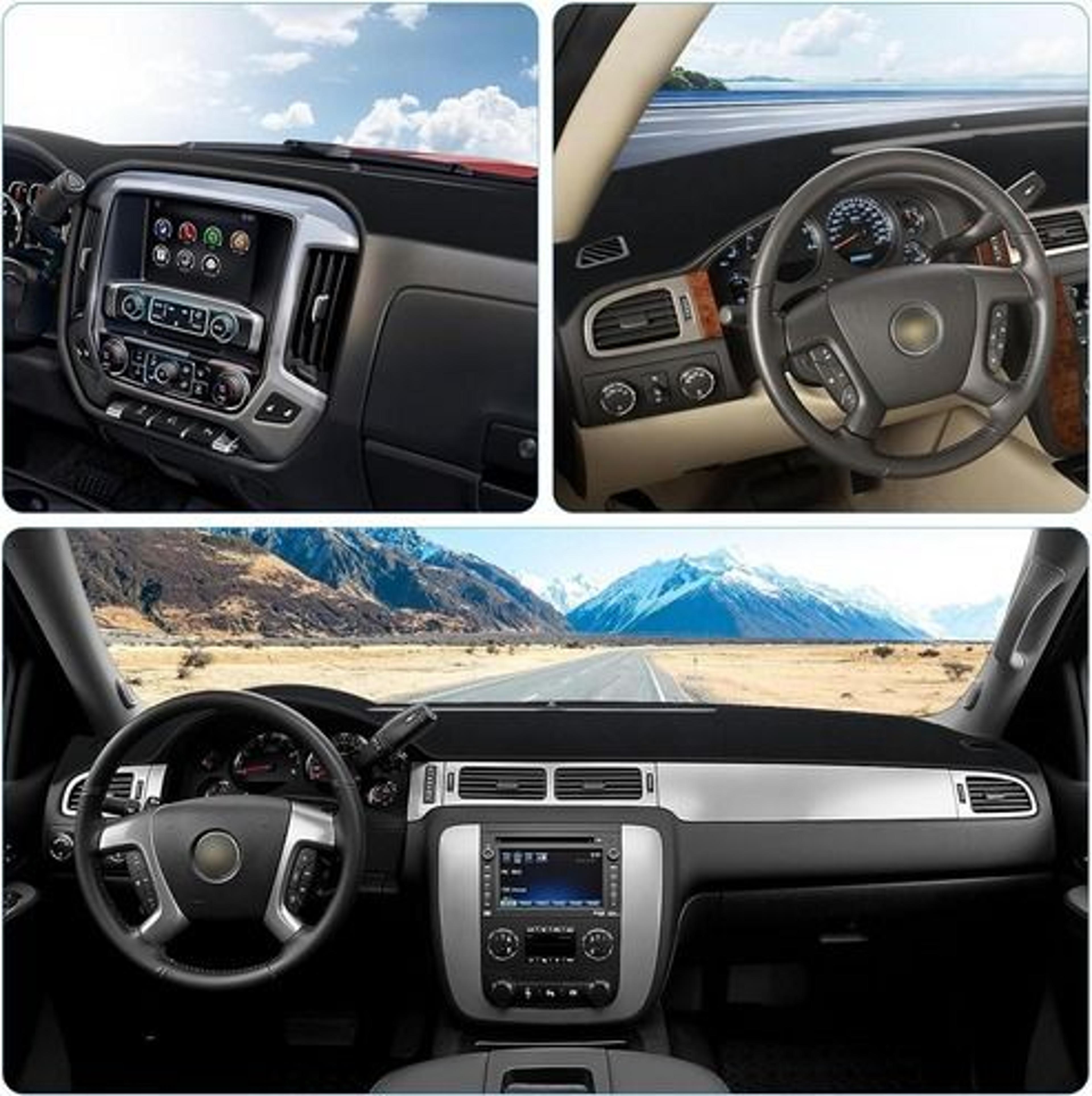 Chevy Silverado TahoeSuburban Dashboard Pad Mat  UV Blocker Flame Retardant  Custom Fit 7