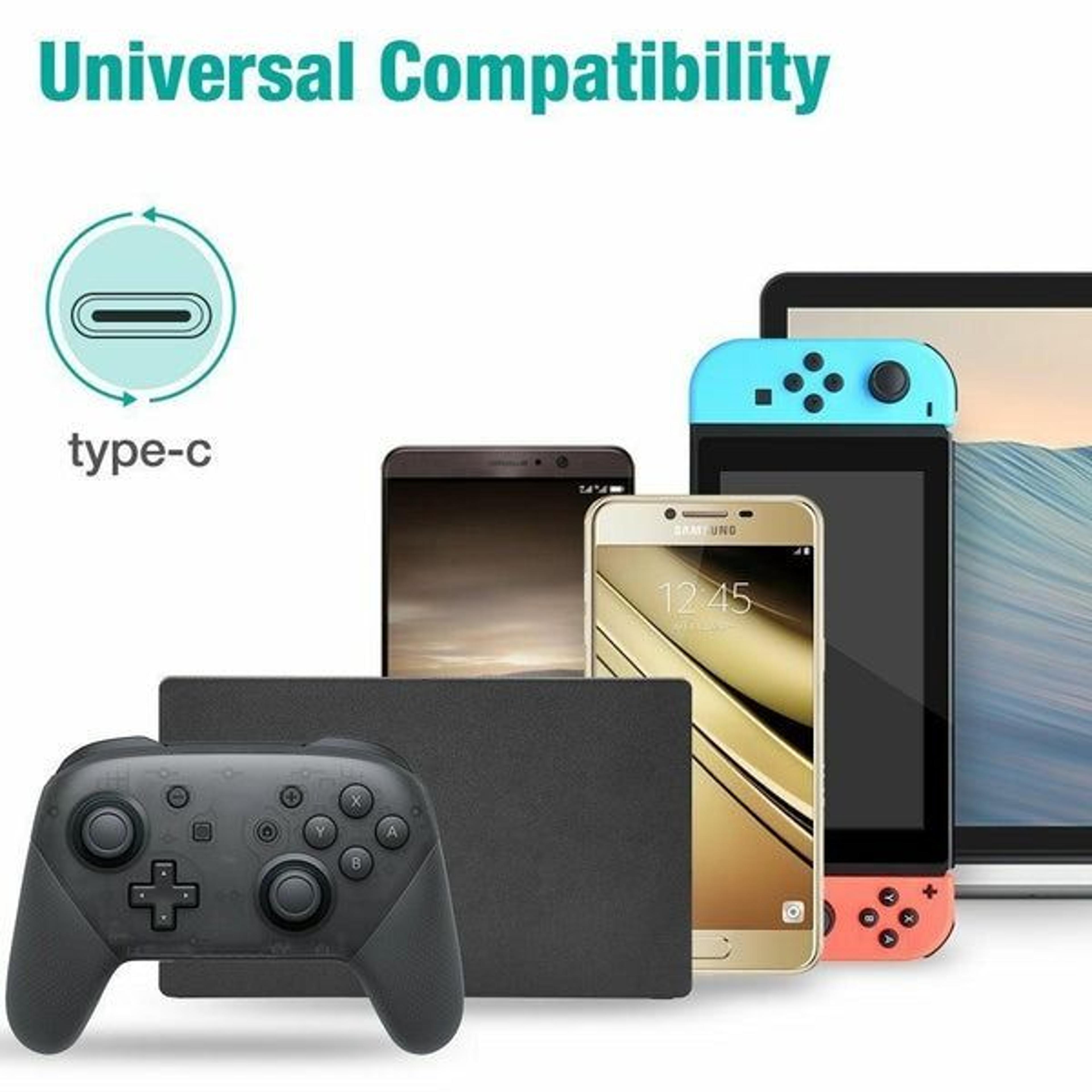 For Nintendo Switch AC Power Supply Adapter Home Wall  Travel Charger Cable Fast Charging 3