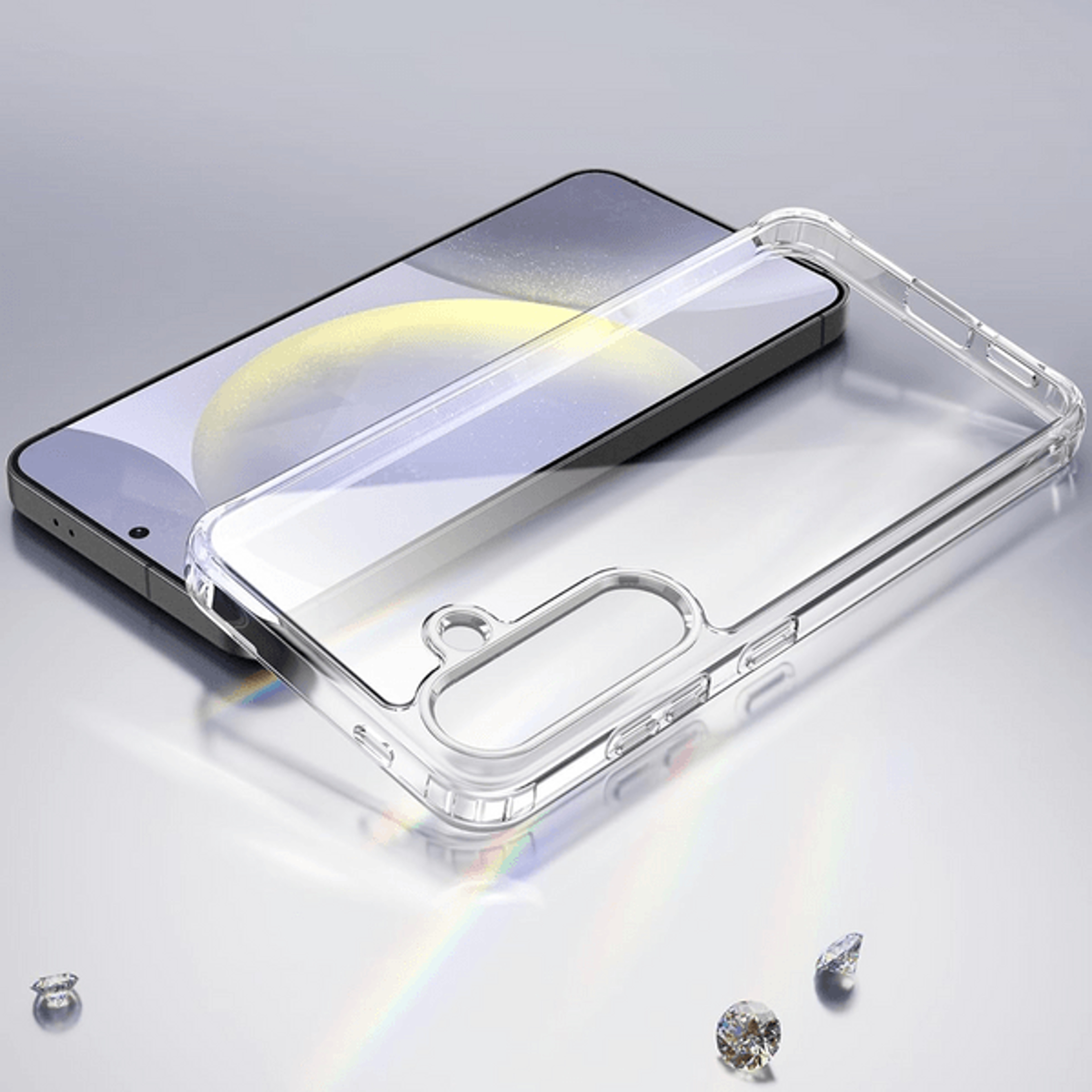 samsung galaxy s24 ultra plus shockproof case, screen protector, camera guard, full protection for your device