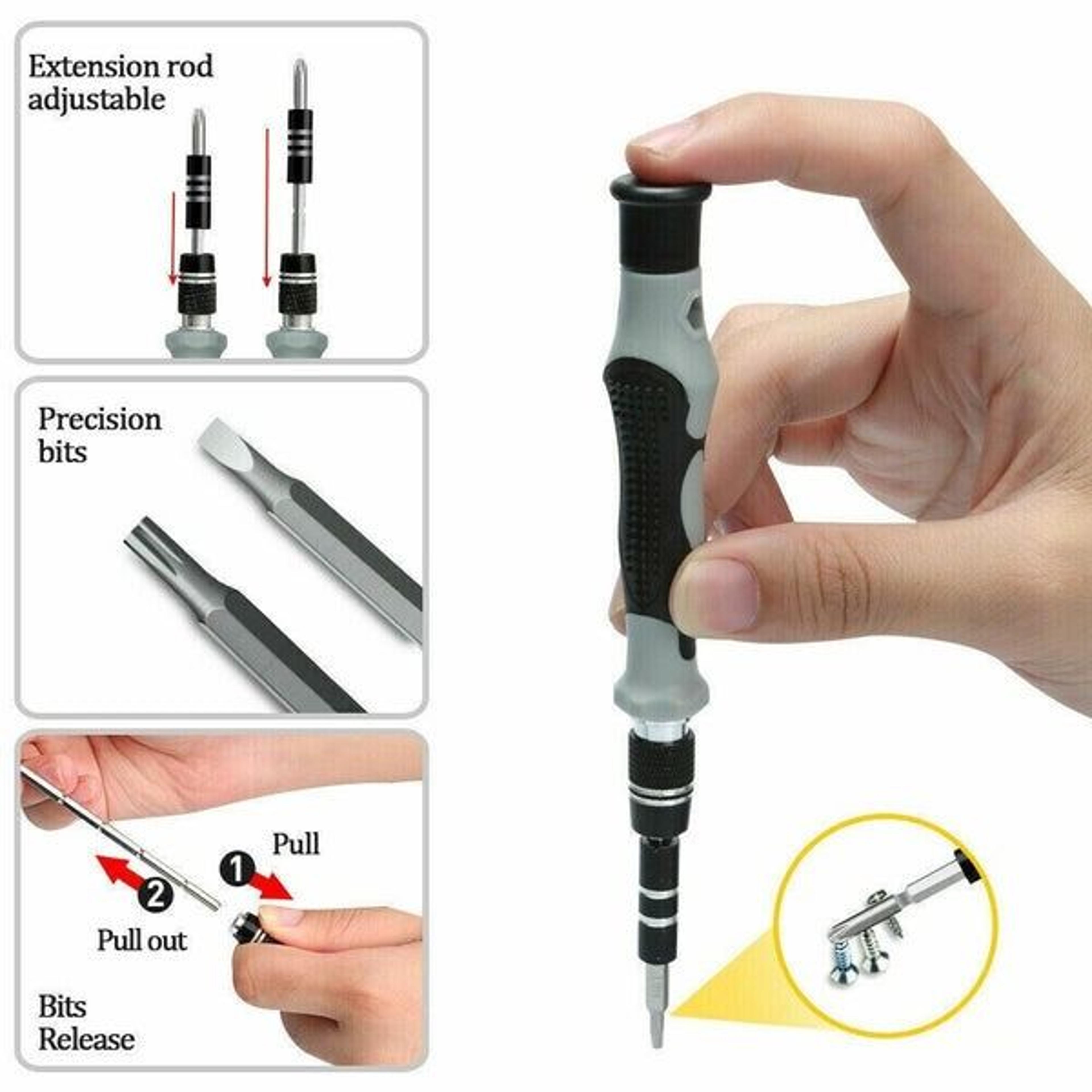 Magnetic Screwdriver Bit Set For IPhone Macbook Watch Repair Tool Kit Set 2