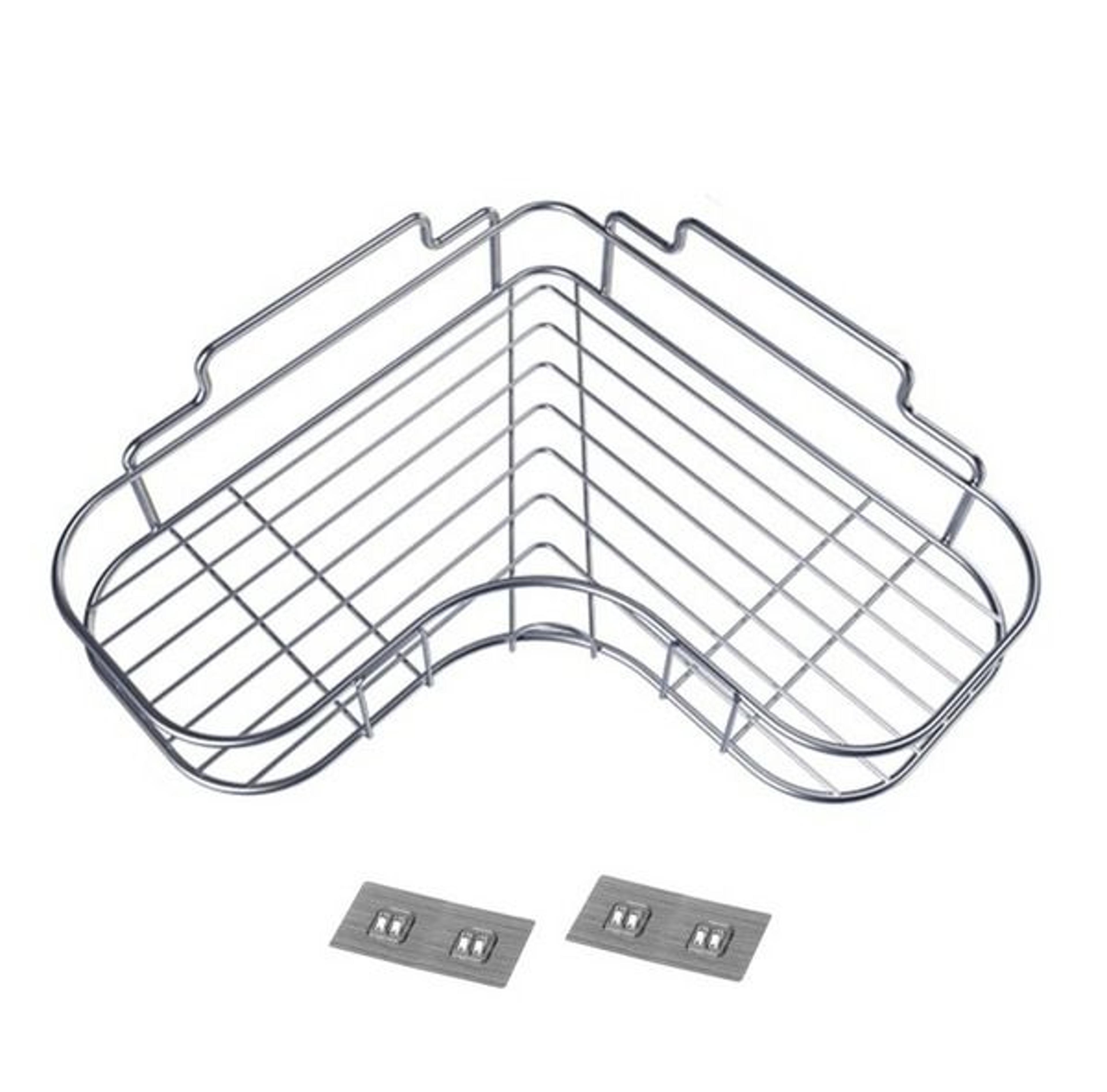 Bathroom Corner Shower Caddy Shelf Organizer Triangular Rack For Bath Storage Stylish Bathroom Stor 2