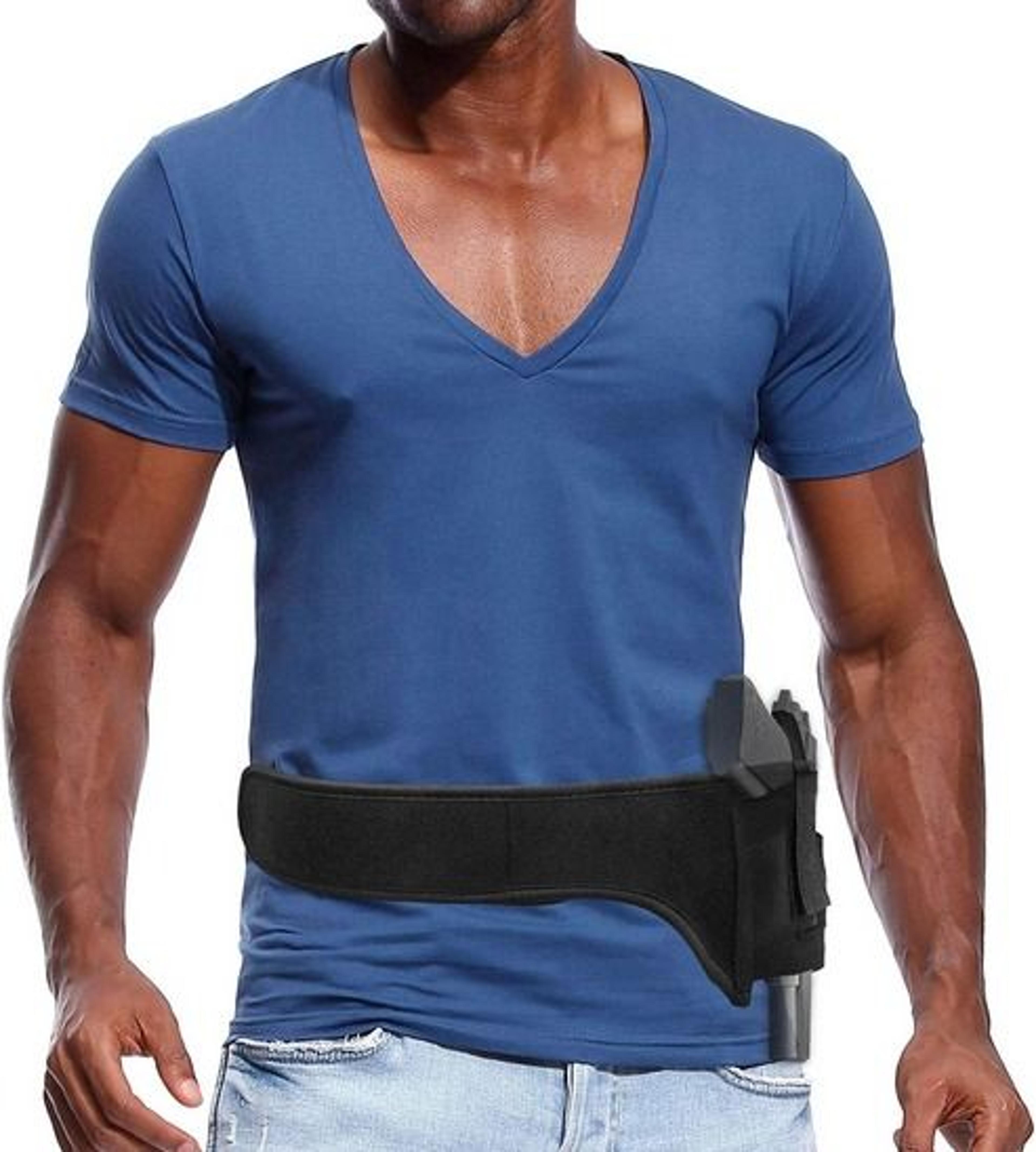 Tactical Concealed Carry Holster Pouch Shoulder Waist Pistol Hand Gun Holder With Adjustable Secure 7