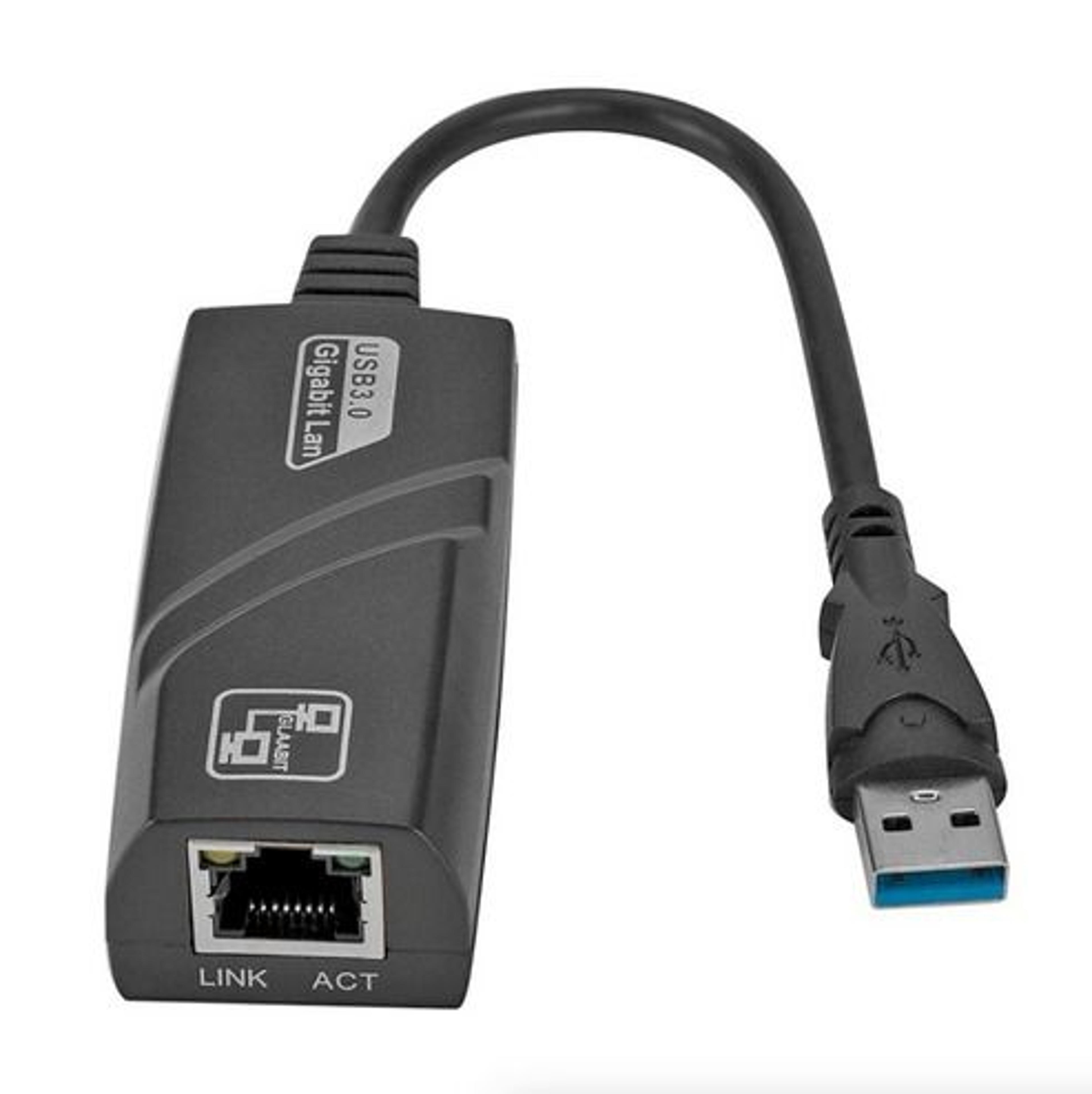 usb to gigabit ethernet lan network adapter for windows pc mac wired connection