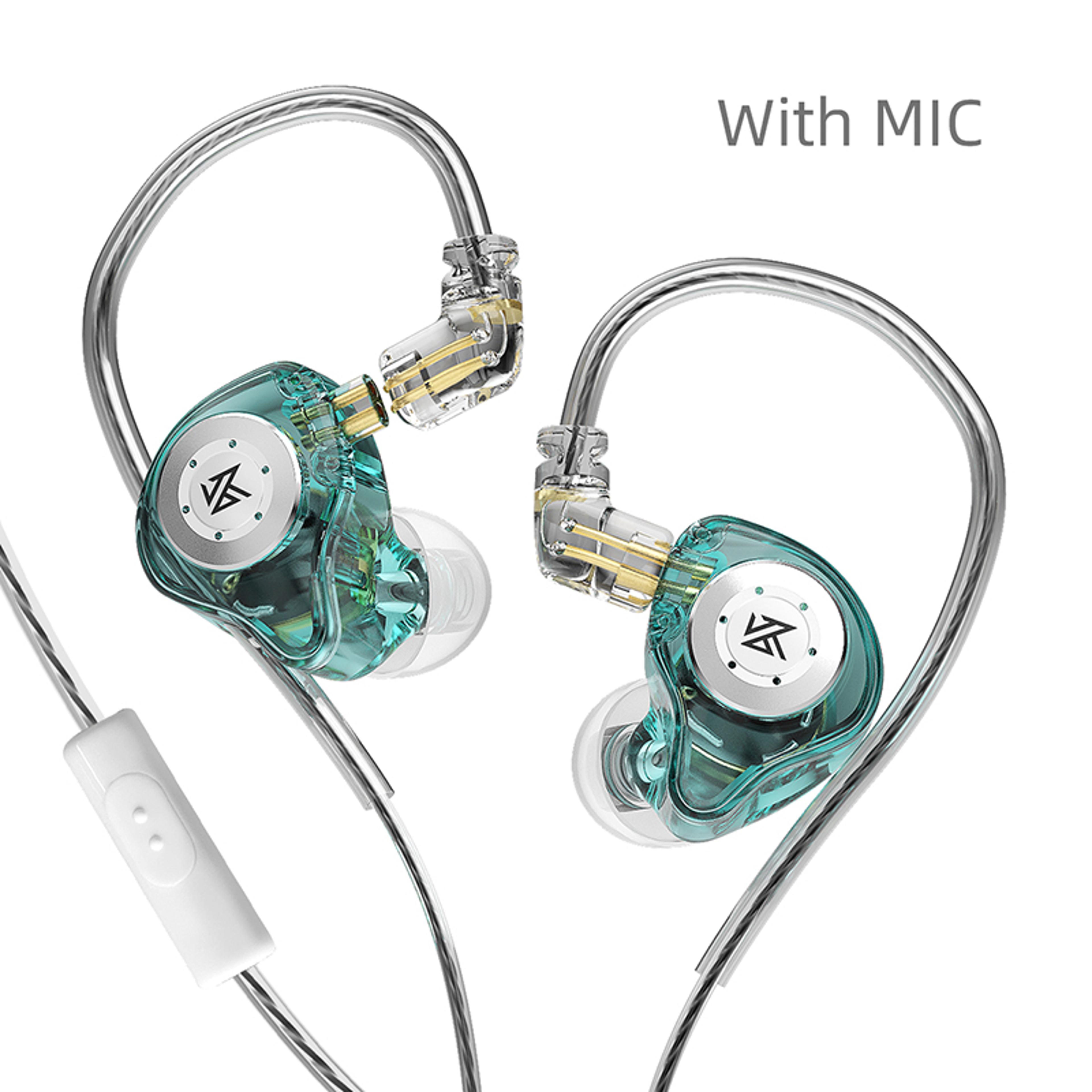 Wired Bass Stereo Game Earphones Dynamic In Ear Monitor HiFi Music Headset Noise Cancelling Earplug 6