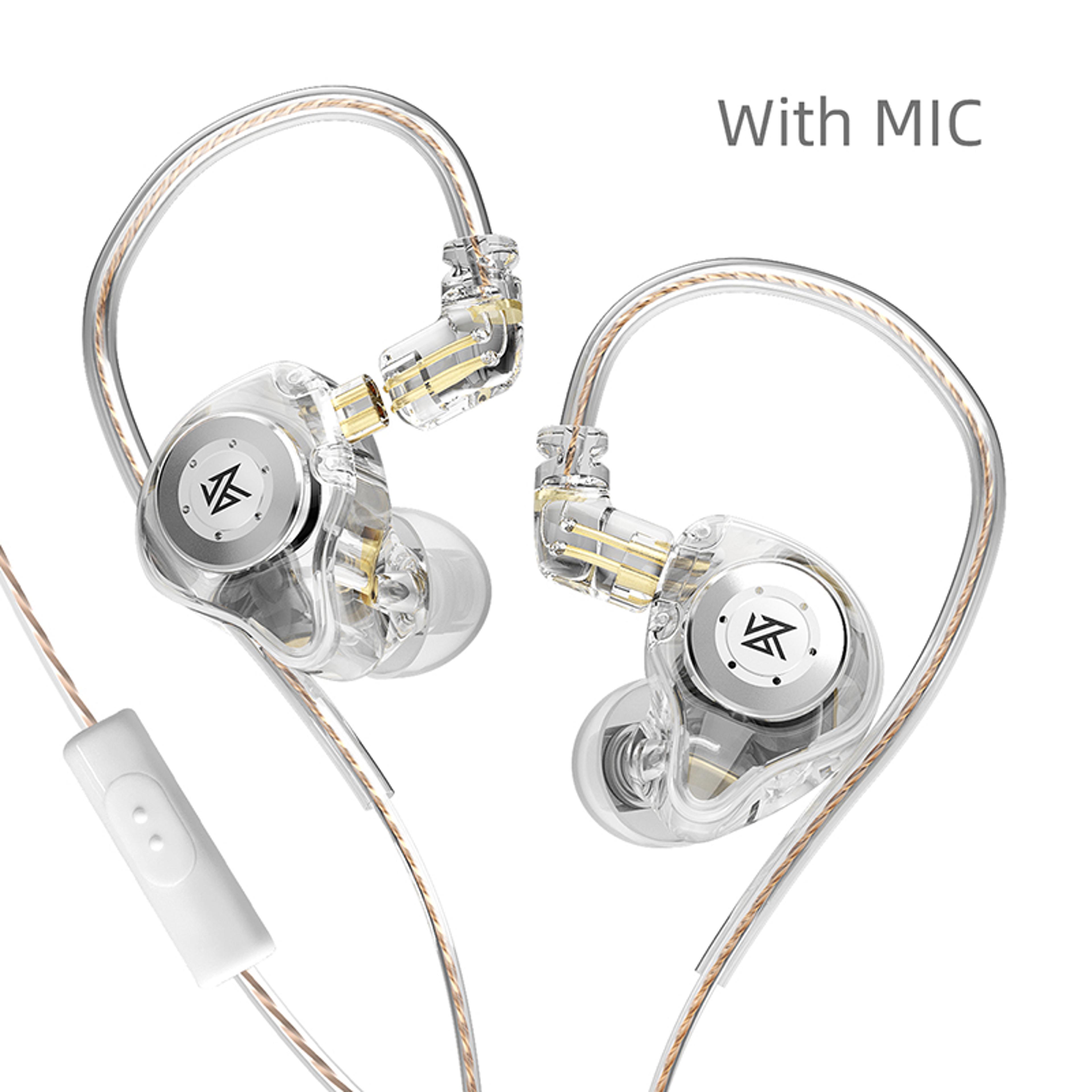 Wired Bass Stereo Game Earphones Dynamic In Ear Monitor HiFi Music Headset Noise Cancelling Earplug 8