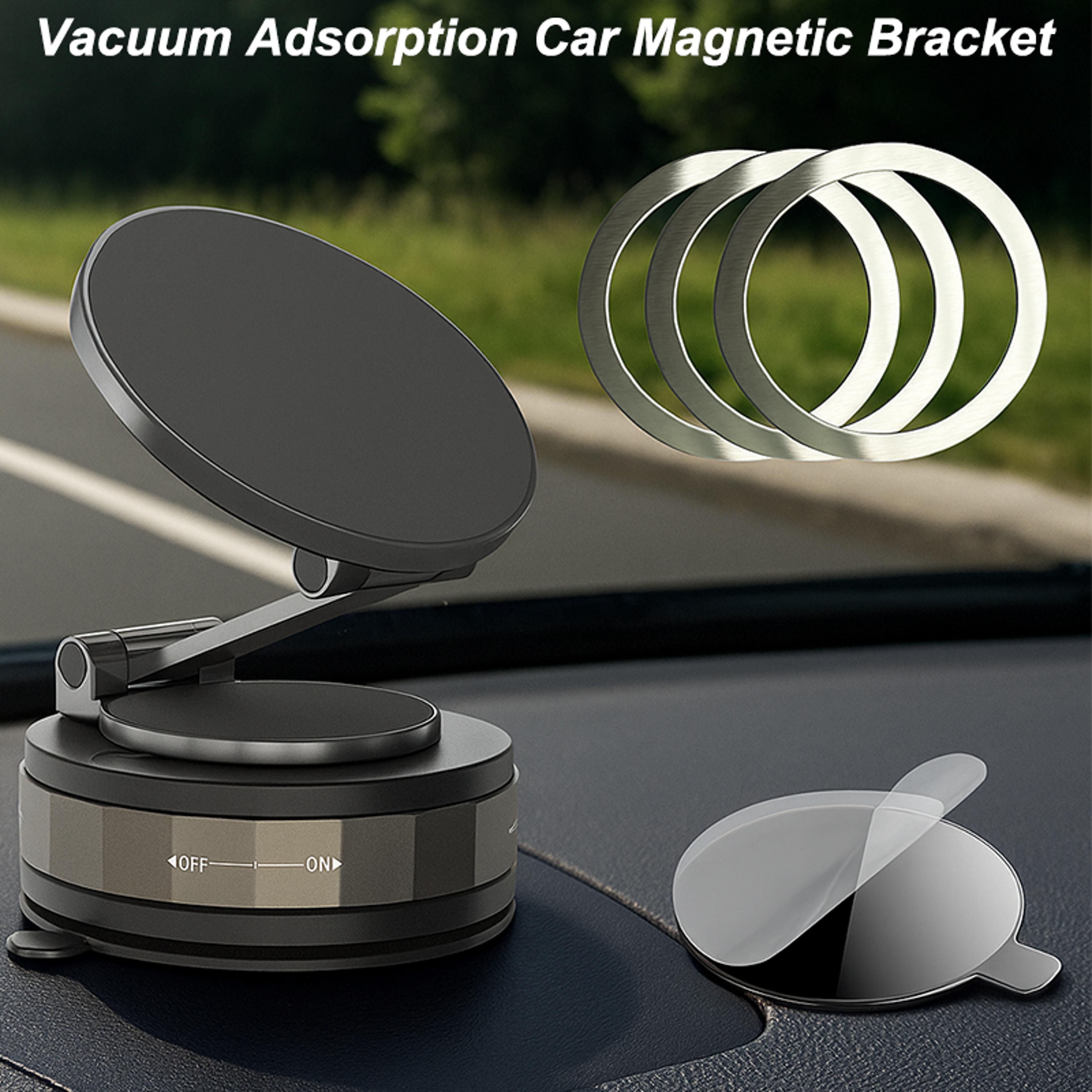 magnetic 360° car phone holder with suction cup, upgraded universal mount for iphone samsung xiaomi all phones
