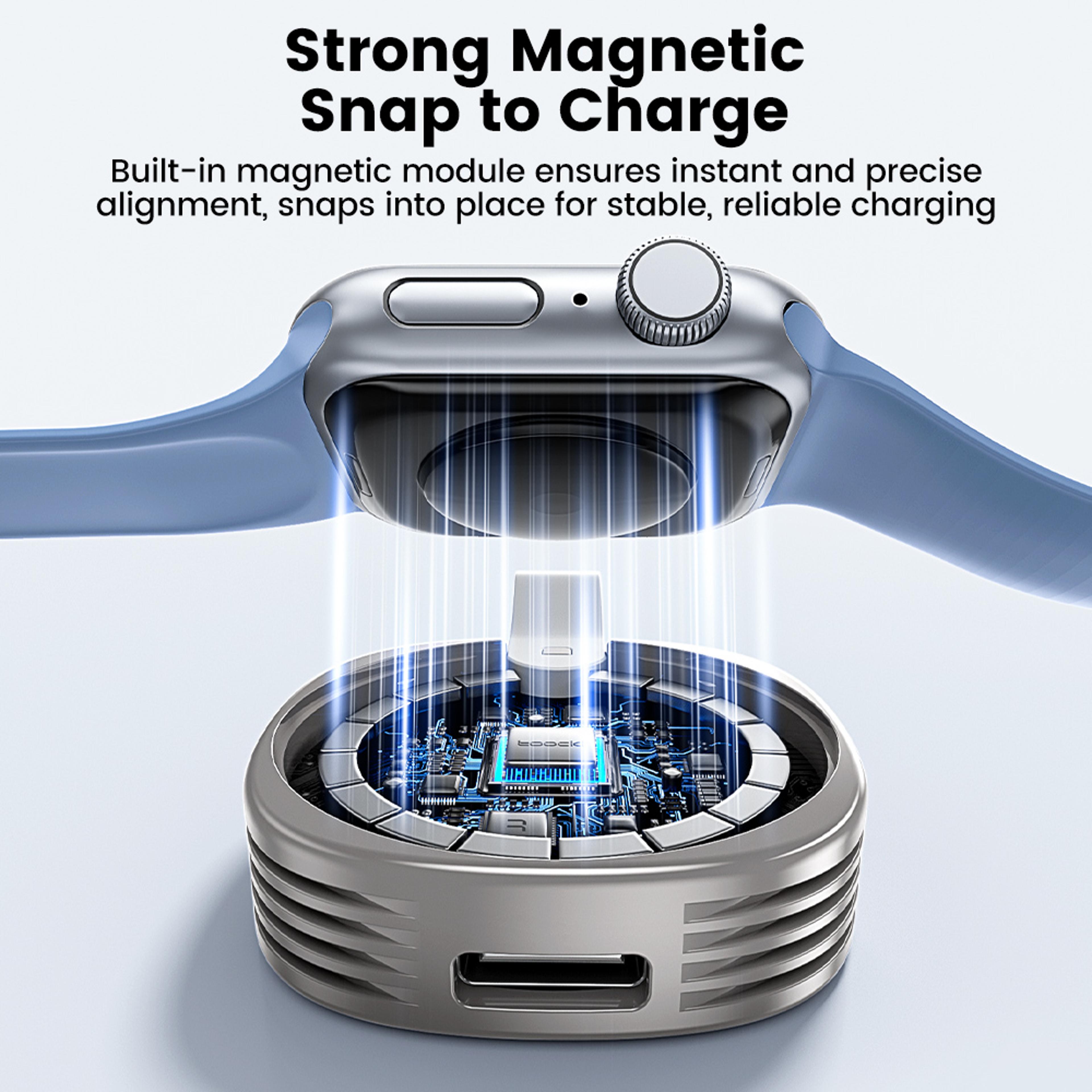 Magnetic Wireless Fast Charging Dock For USB C Charger 1