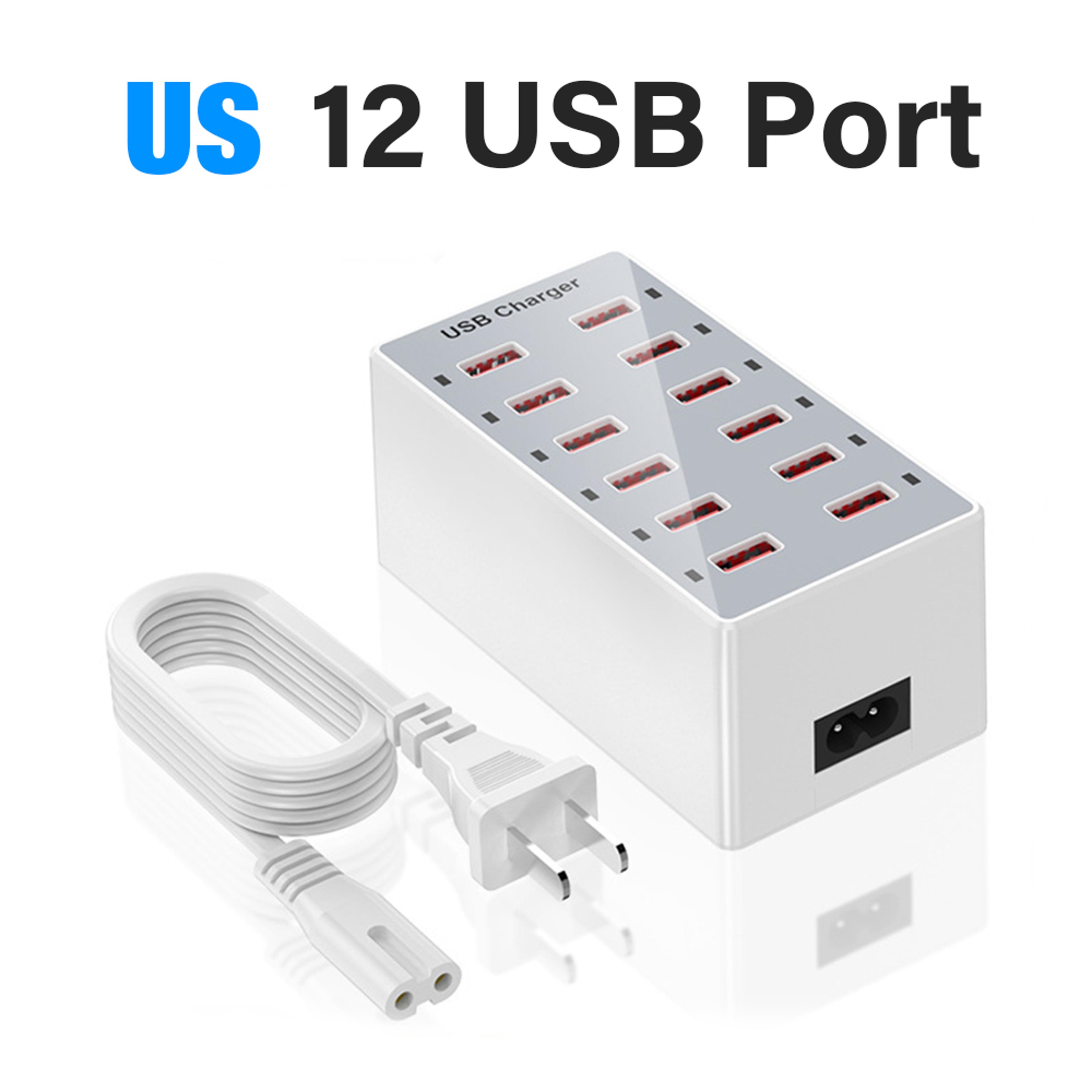 USB Charging Station Hub Multi Device Desktop Charger 5