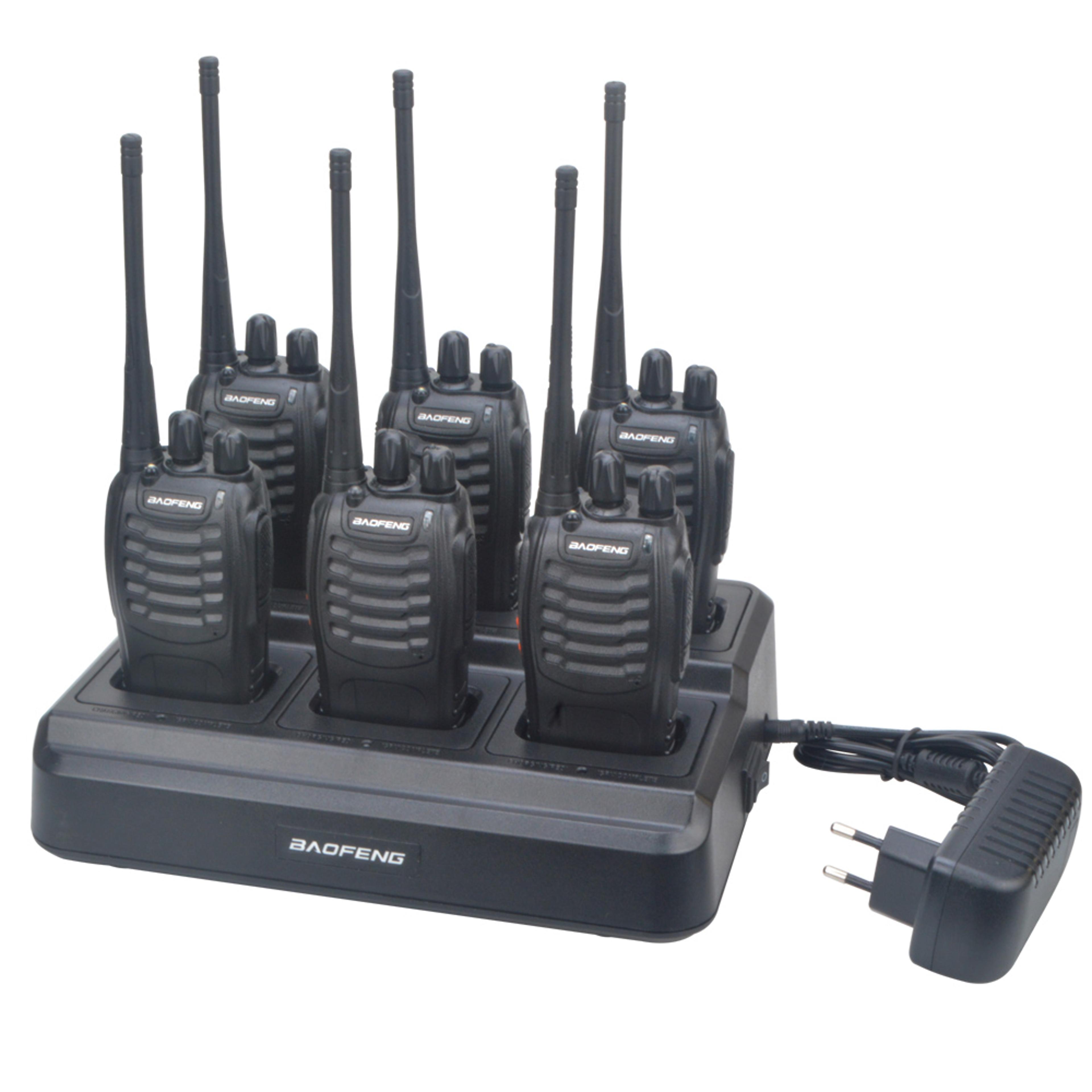 6 Way Walkie Talkie Charger Station For Radios 2