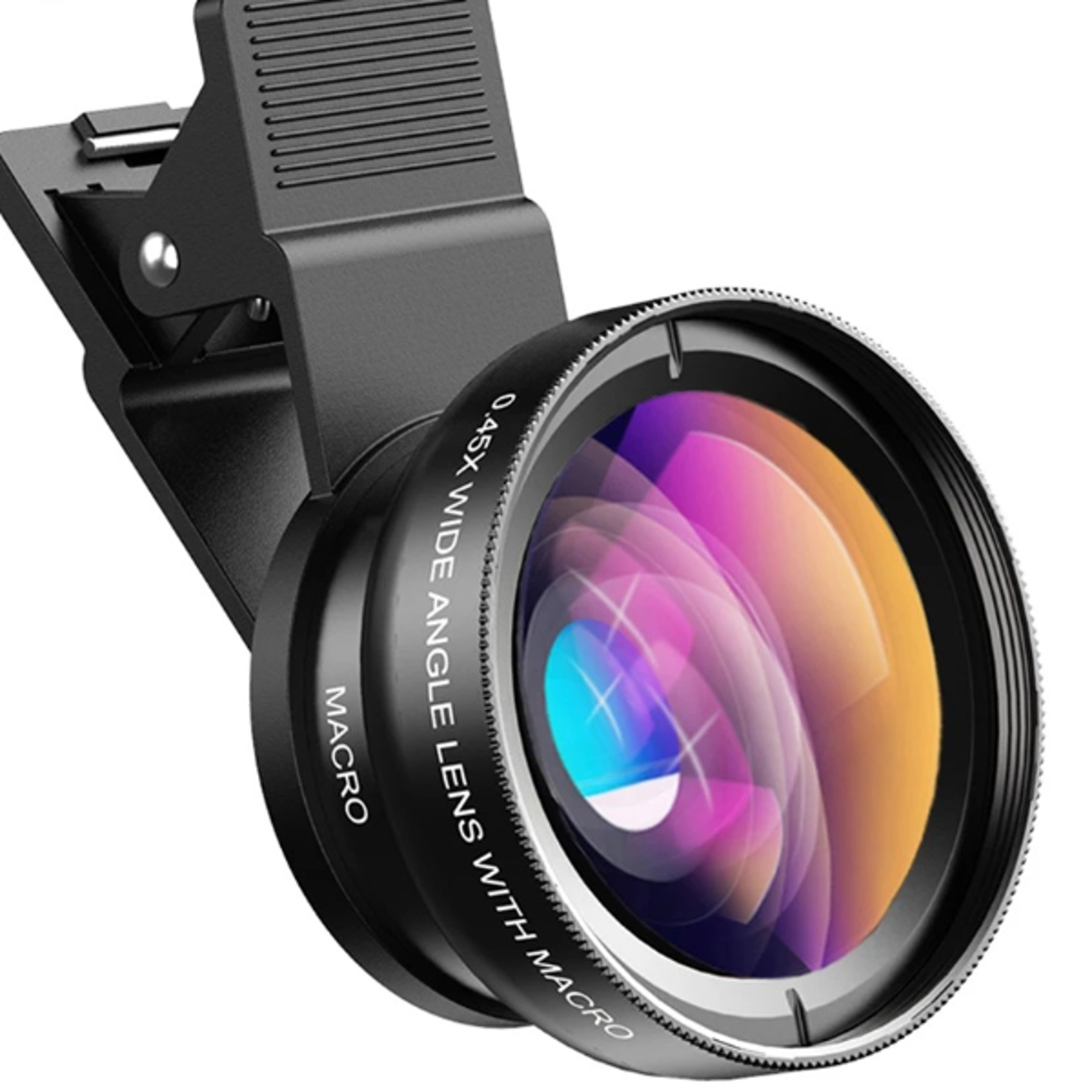 phone camera lens kit with wide angle lens & macro lens for smart phones